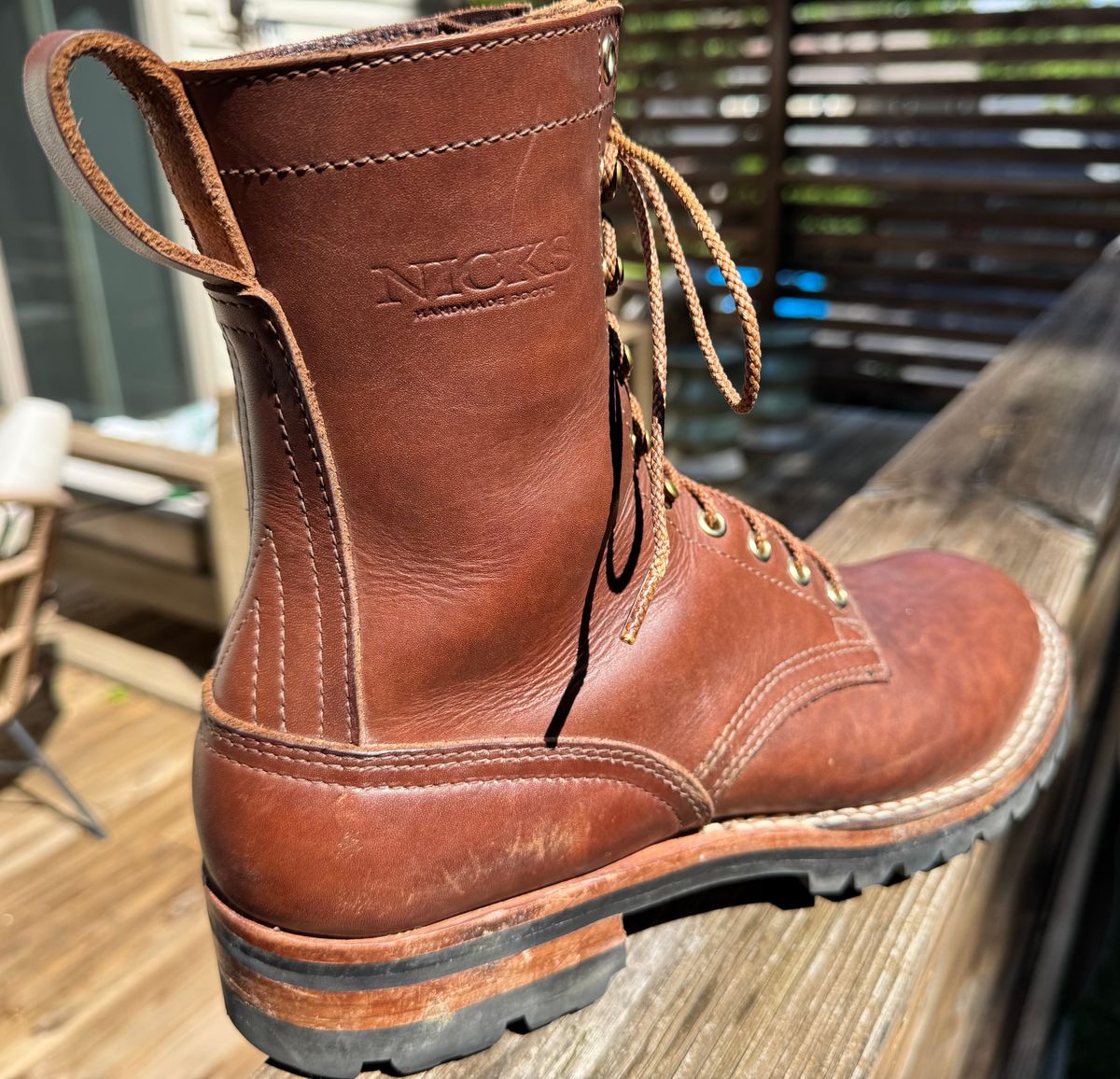 Photo by gojjishoss on May 23, 2025 of the Nicks BuilderPro in Seidel 1964 Brown.