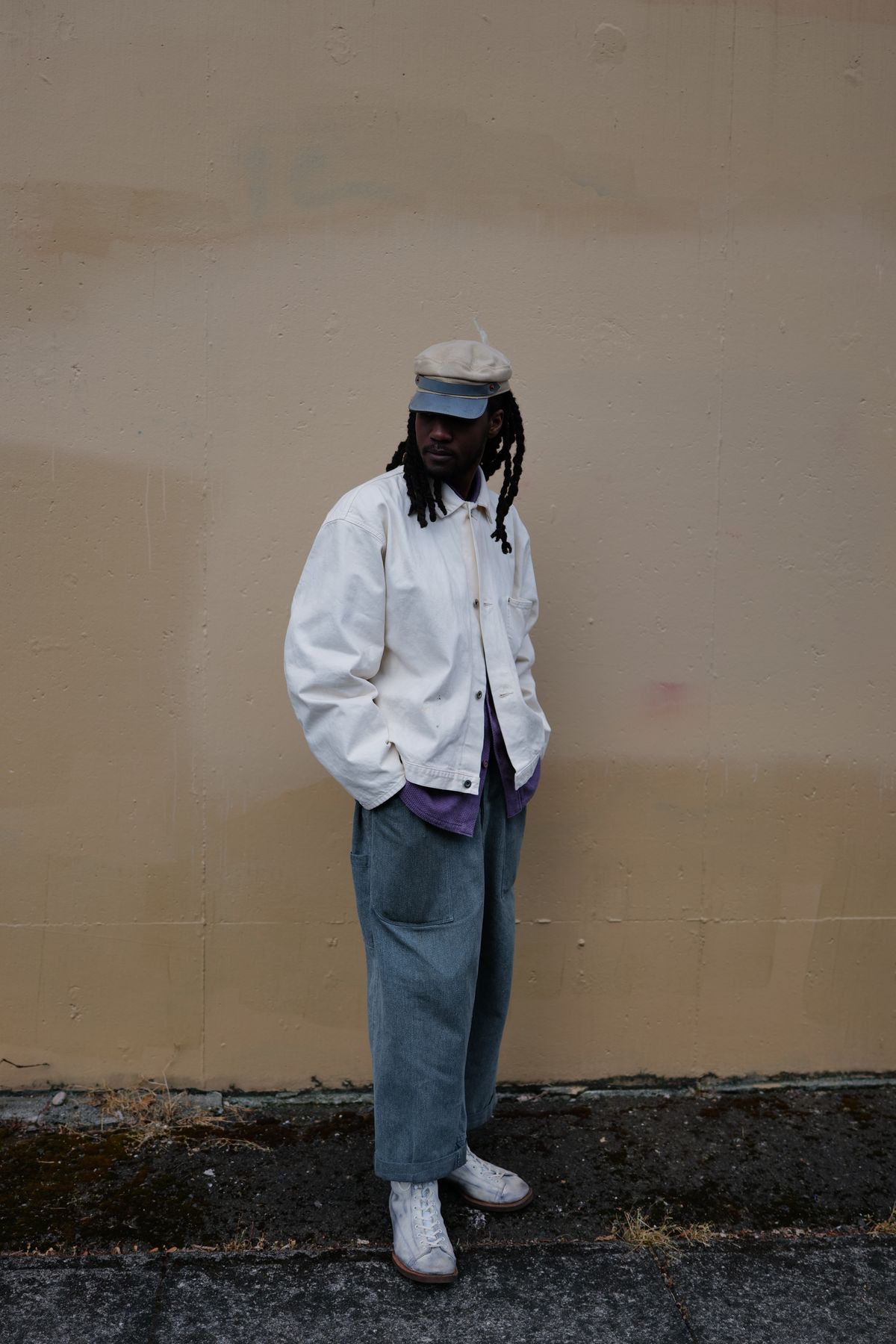 Photo by jcurry on May 18, 2025 of the Clinch Gary Boots in EQ Horsebutt White Dirty Finish.