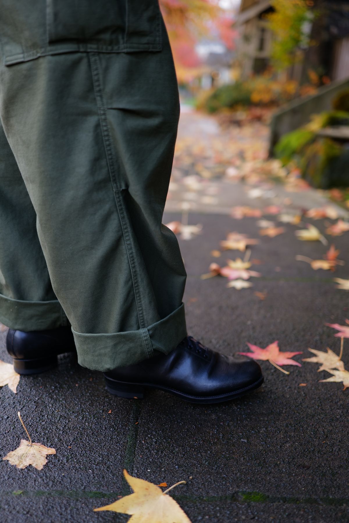 Photo by jcurry on November 1, 2025 of the Clinch Milne Soft-toe in Top Notch Horsehide Black (Tea core).