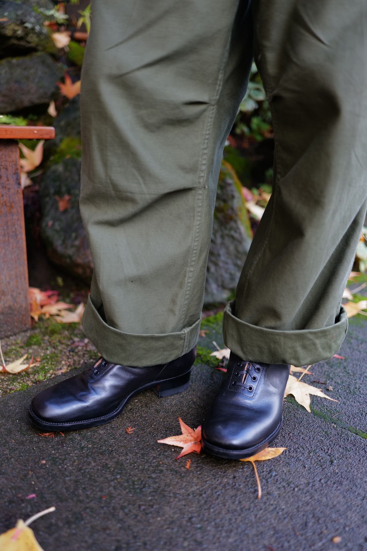 Photo by jcurry on November 1, 2025 of the Clinch Milne Soft-toe in Top Notch Horsehide Black (Tea core).