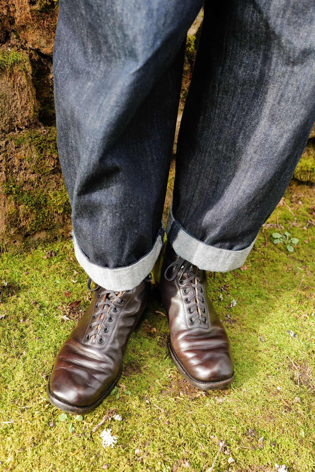Photo by jcurry on March 1, 2026 of the Clinch Milne Soft-toe in Top Notch Horsehide Black (Tea core).