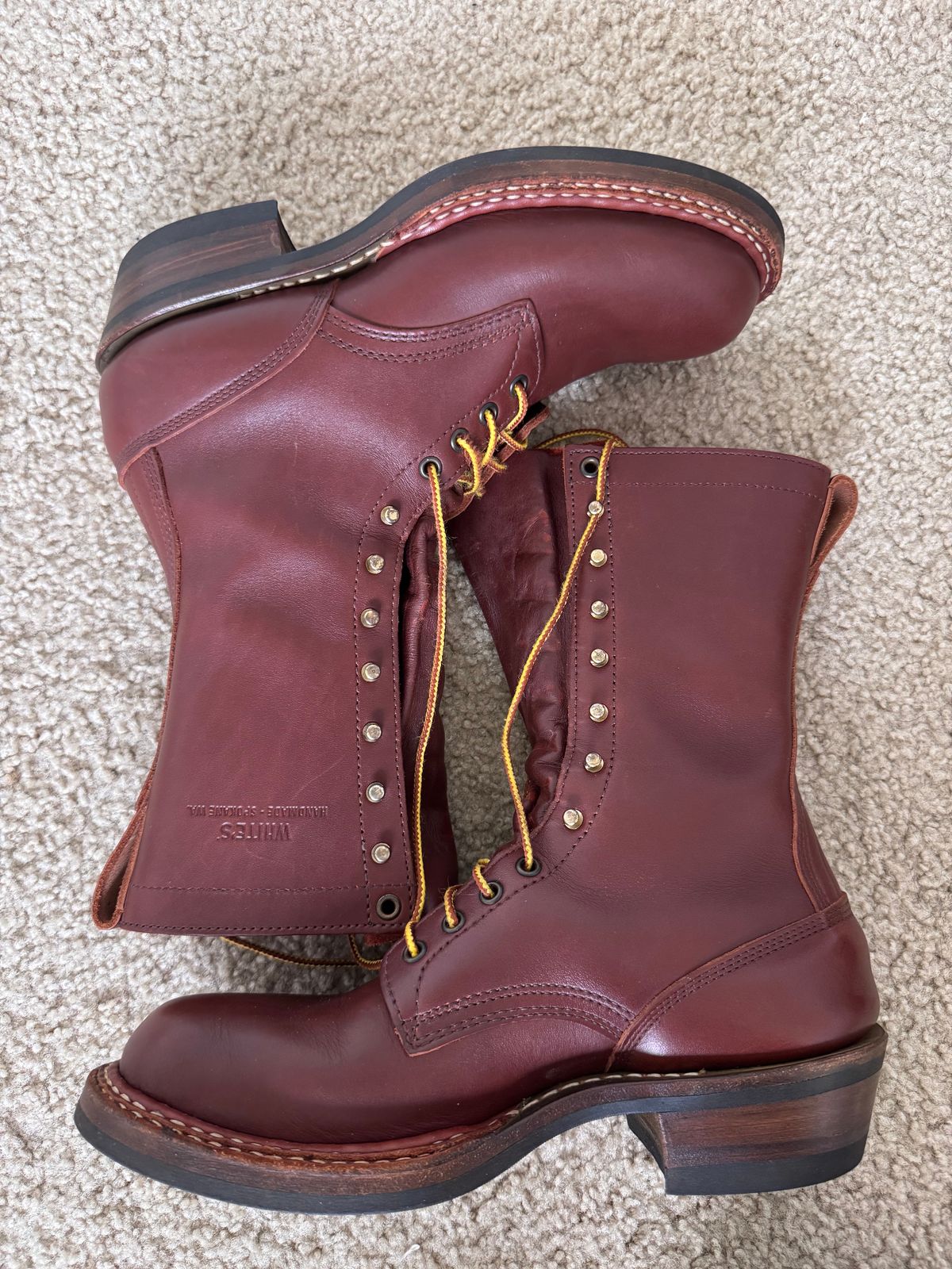 Photo by brian1 on November 2, 2025 of the White's x Rose Anvil Drifter in Seidel Red Dog Oil Tan.