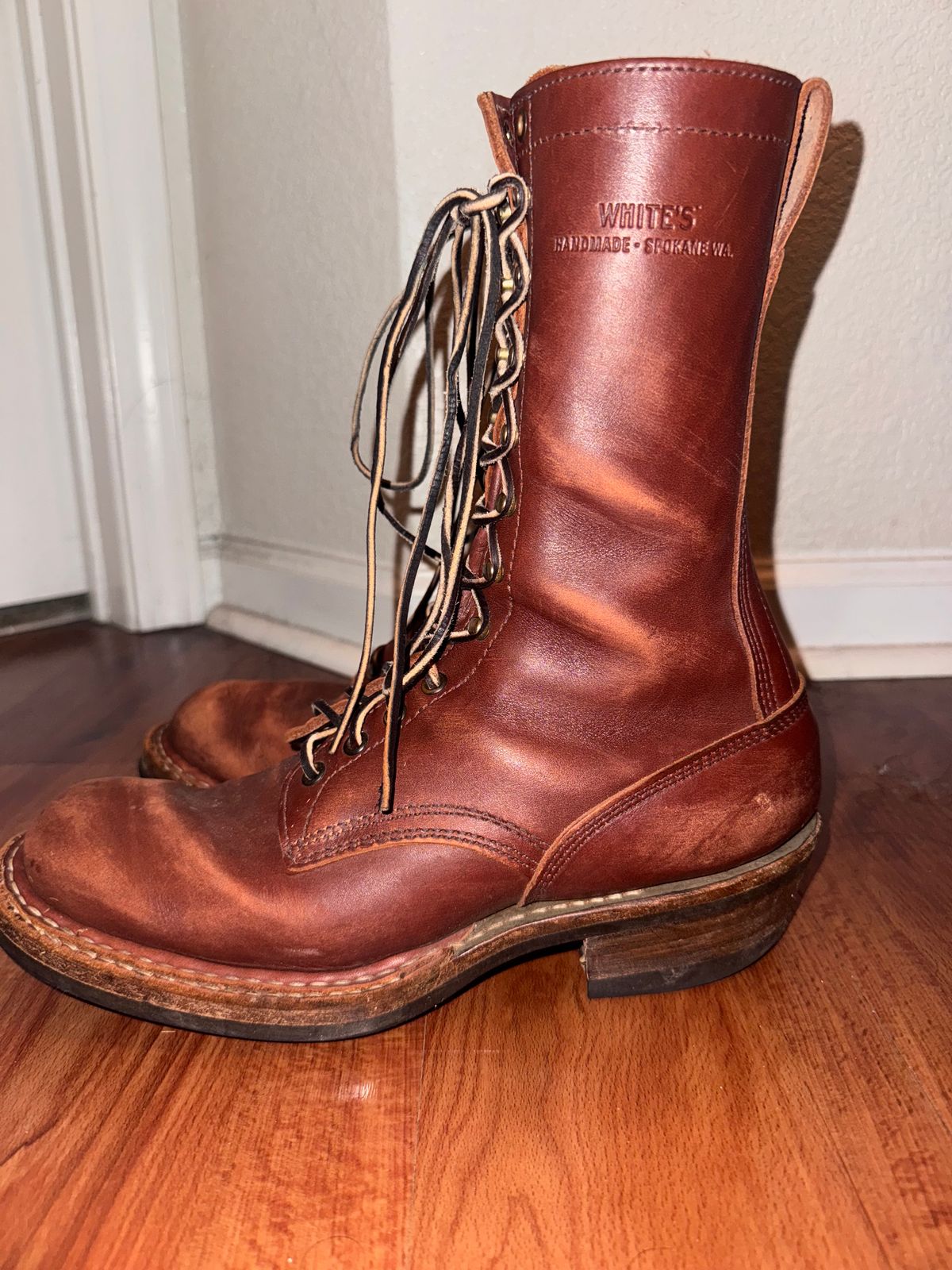 Photo by brian1 on December 2, 2025 of the White's x Rose Anvil Drifter in Seidel Red Dog Oil Tan.