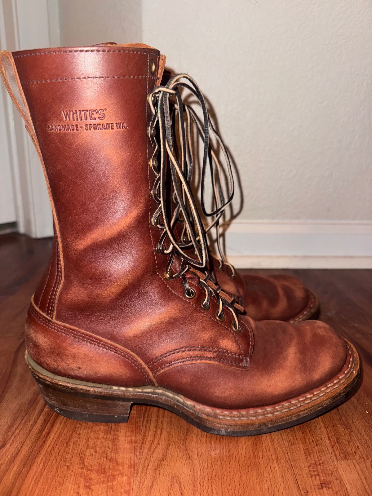 Photo by brian1 on December 2, 2025 of the White's x Rose Anvil Drifter in Seidel Red Dog Oil Tan.