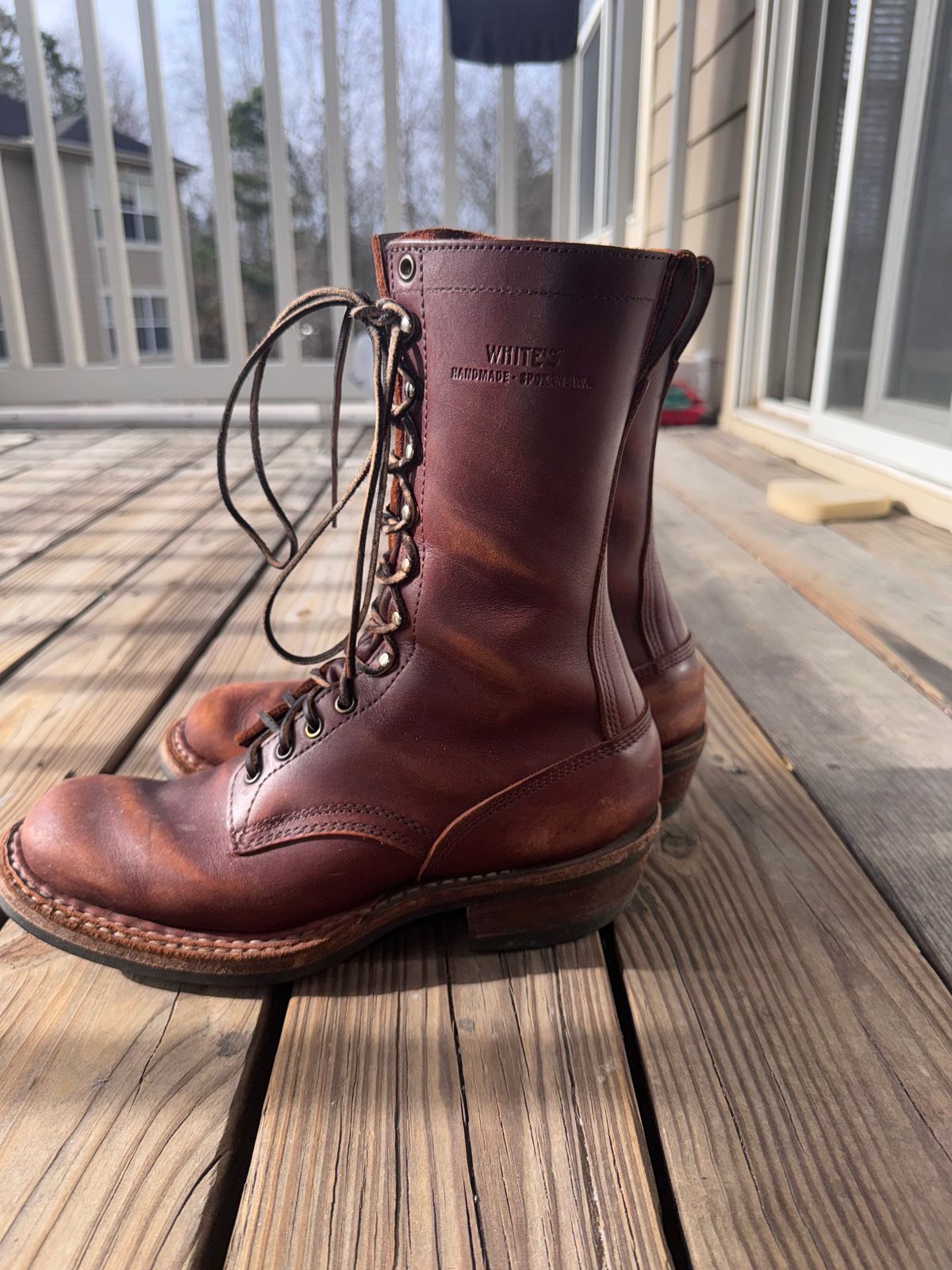 Photo by brian1 on January 2, 2026 of the White's x Rose Anvil Drifter in Seidel Red Dog Oil Tan.