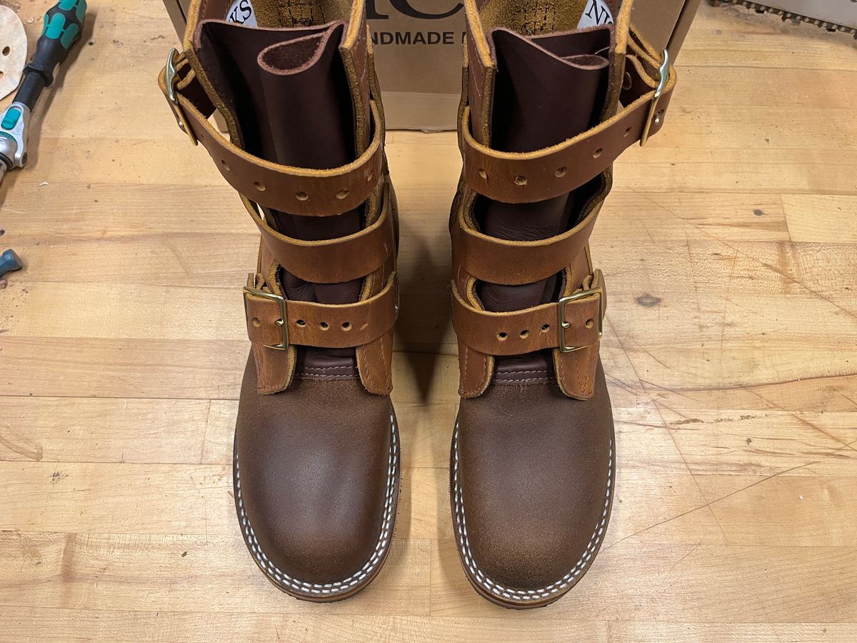 Photo by bamcg on May 28, 2025 of the Nicks Heritage TankerPro in Nicks / Spokane Honey Smooth/Waxed.