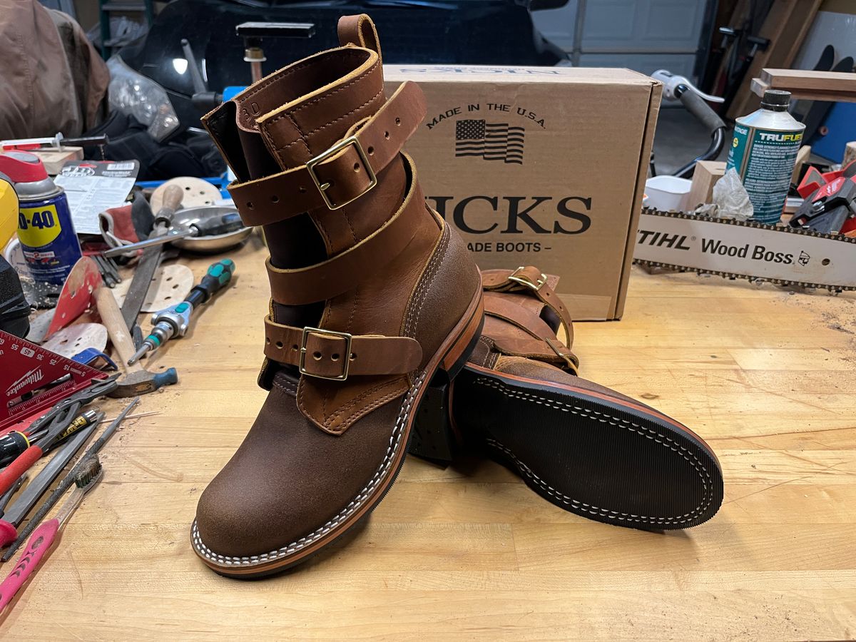 Photo by bamcg on May 28, 2025 of the Nicks Heritage TankerPro in Nicks / Spokane Honey Smooth/Waxed.