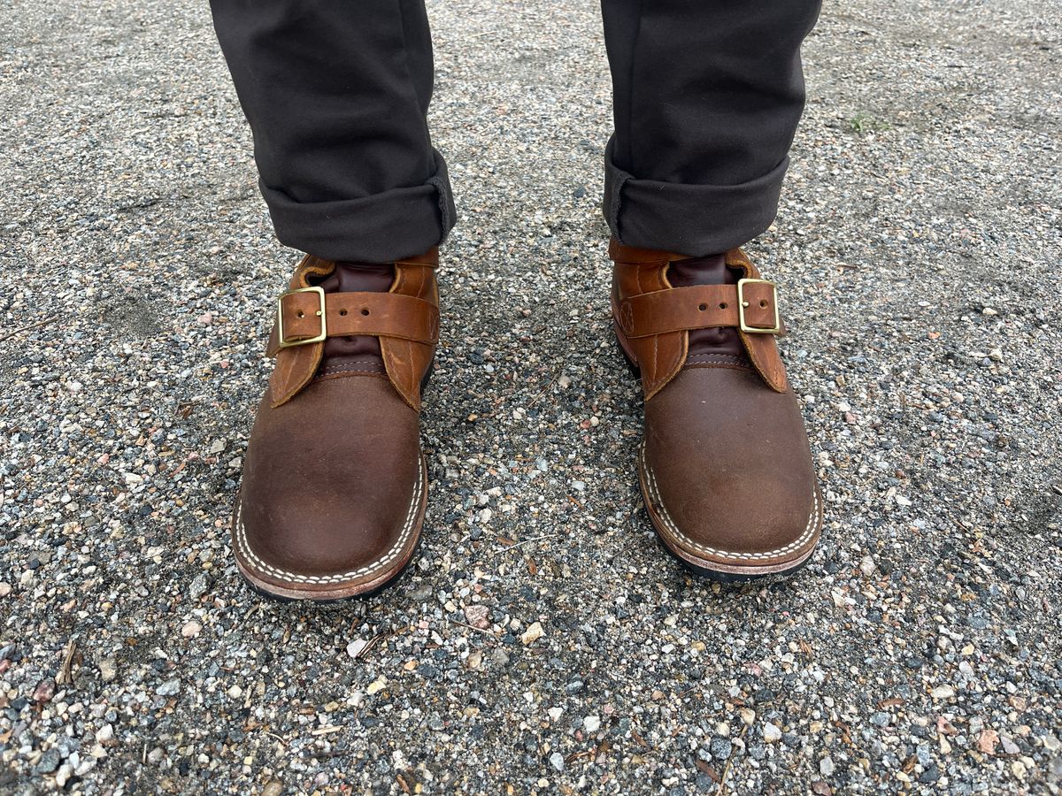 Photo by bamcg on June 3, 2025 of the Nicks Heritage TankerPro in Nicks / Spokane Honey Smooth/Waxed.