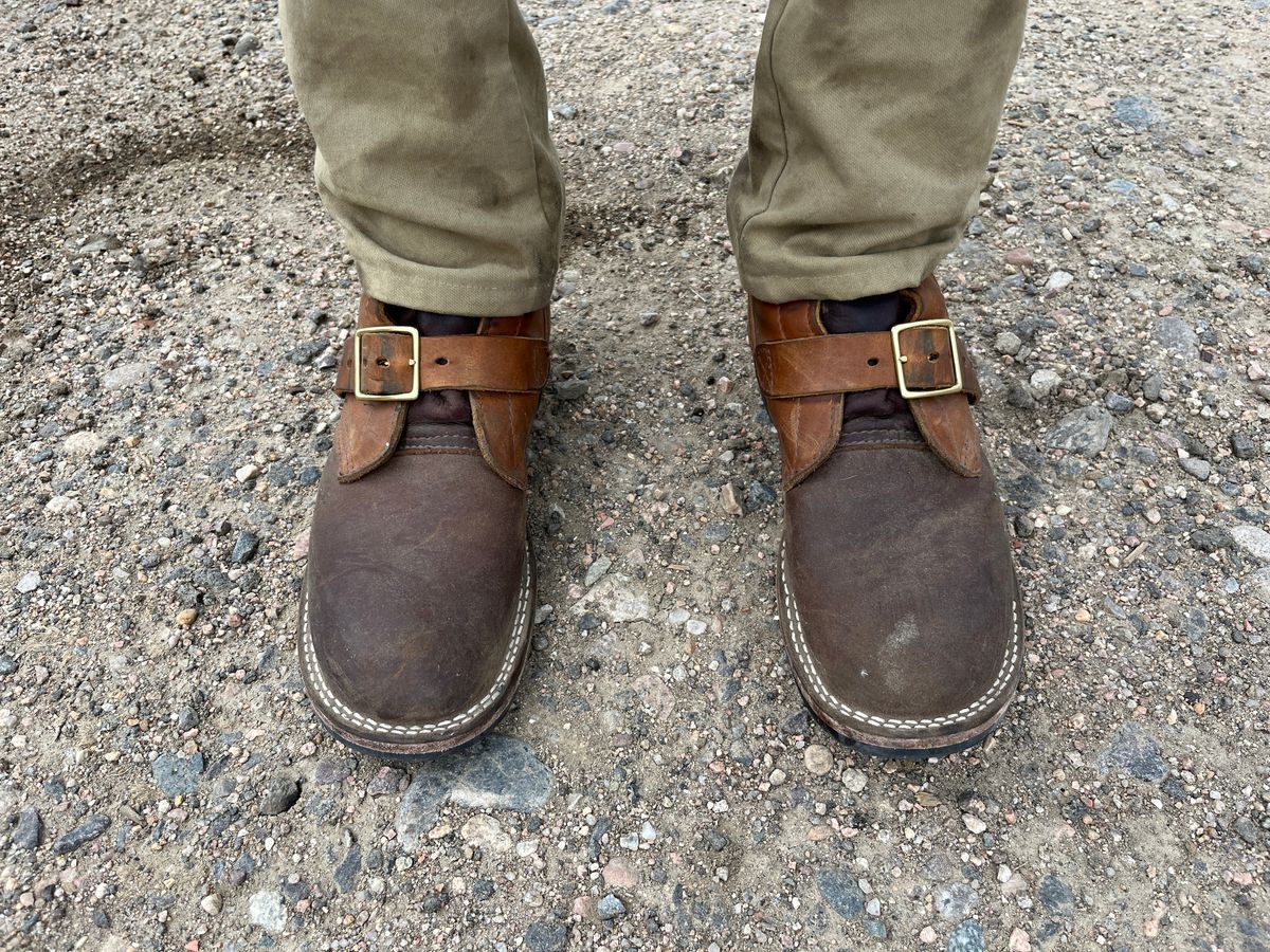 Photo by bamcg on July 30, 2025 of the Nicks Heritage TankerPro in Nicks / Spokane Honey Smooth/Waxed.