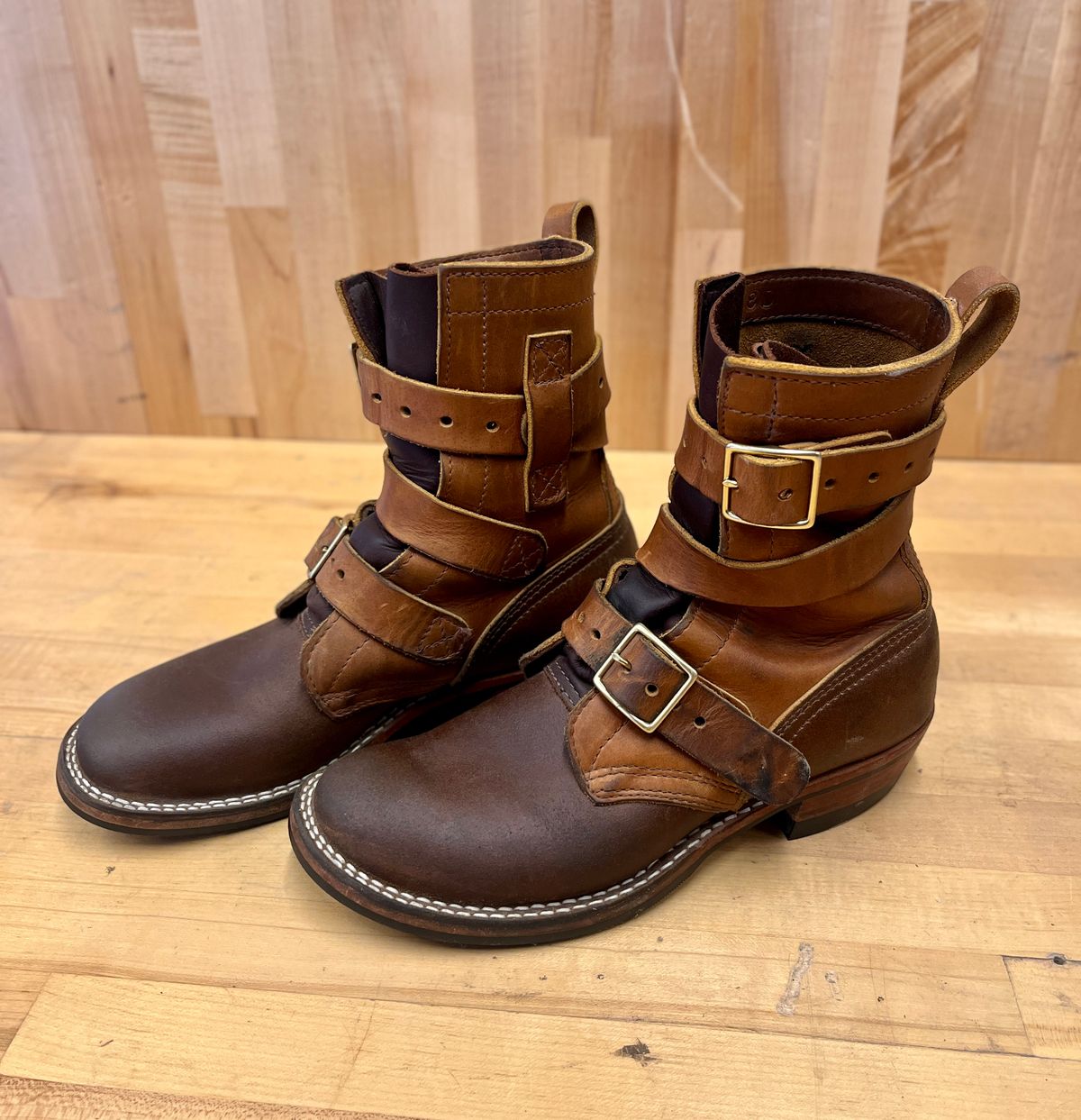 Photo by bamcg on March 8, 2026 of the Nicks Heritage TankerPro in Nicks / Spokane Honey Smooth/Waxed.