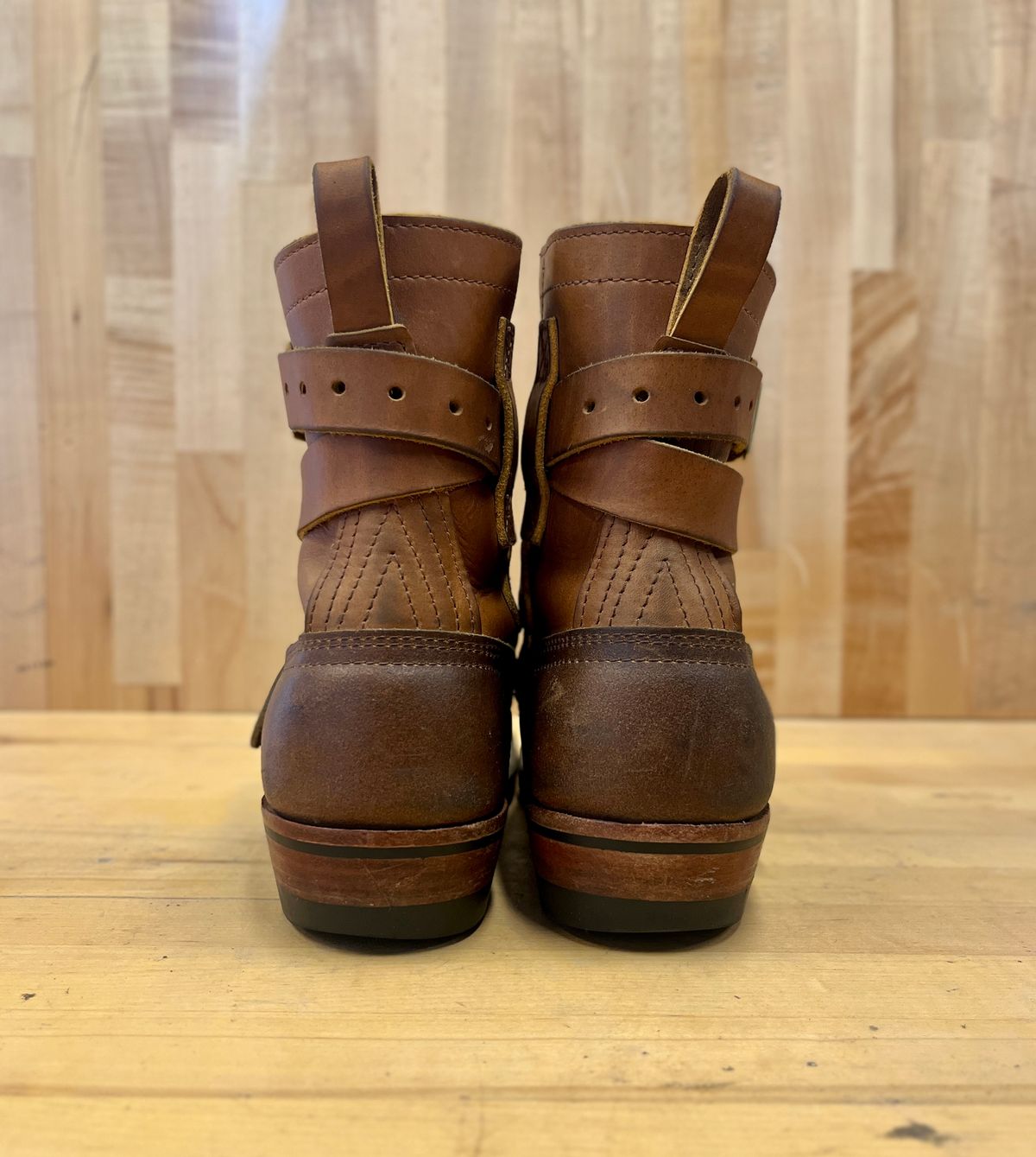 Photo by bamcg on March 8, 2026 of the Nicks Heritage TankerPro in Nicks / Spokane Honey Smooth/Waxed.