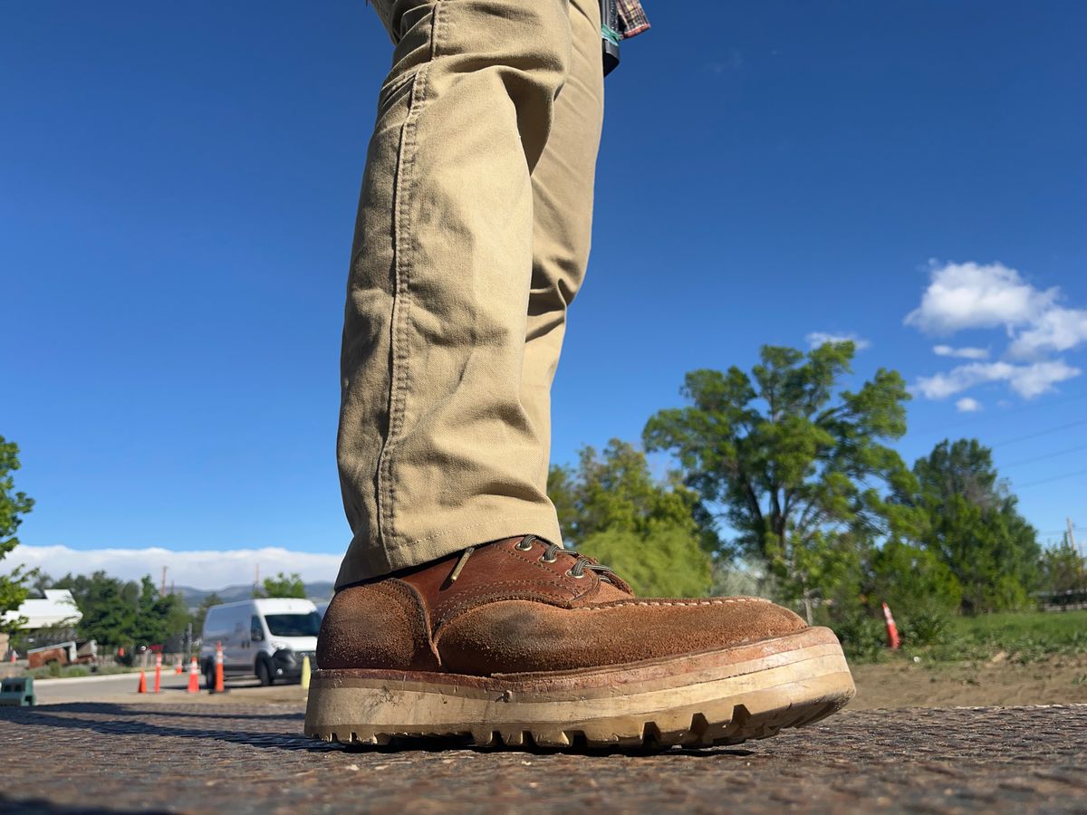 Photo by bamcg on May 15, 2025 of the Nicks Moc Toe in 1964 Monarch.