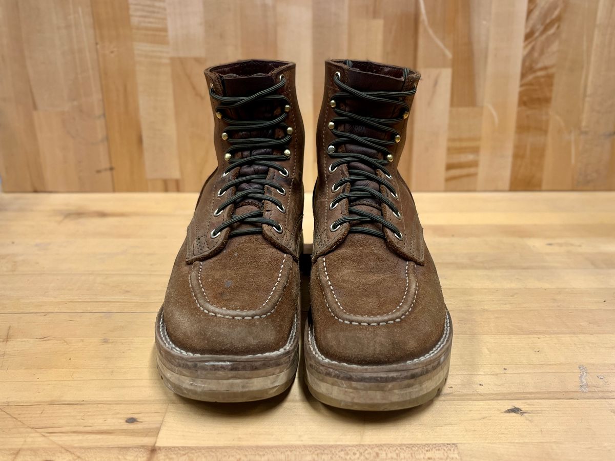 Photo by bamcg on March 13, 2026 of the Nicks Moc Toe in 1964 Monarch.