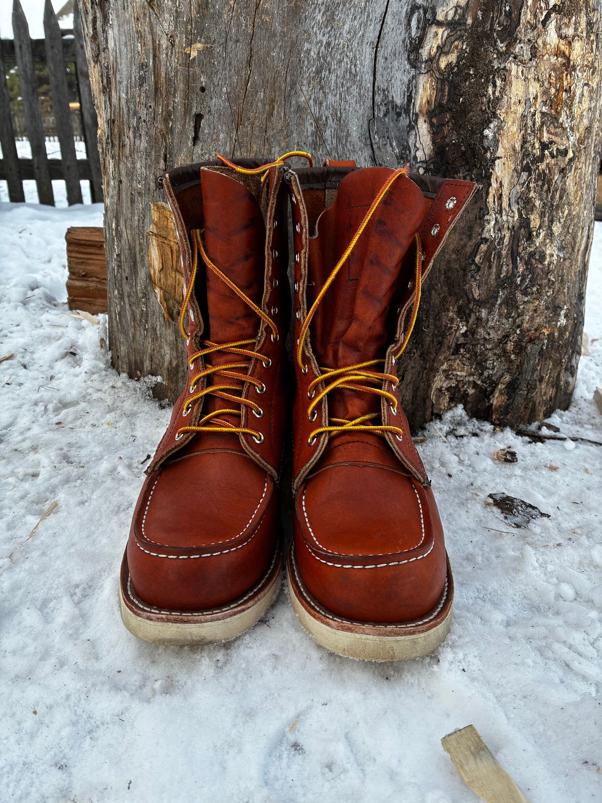 Photo by RedWingUser_05 on December 5, 2025 of the Red Wing 877 in S.B. Foot Oro Legacy.