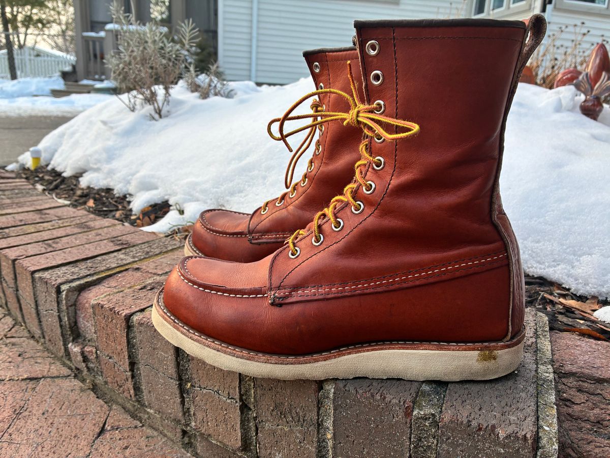 Photo by RedWingUser_05 on February 5, 2026 of the Red Wing 877 in S.B. Foot Oro Legacy.