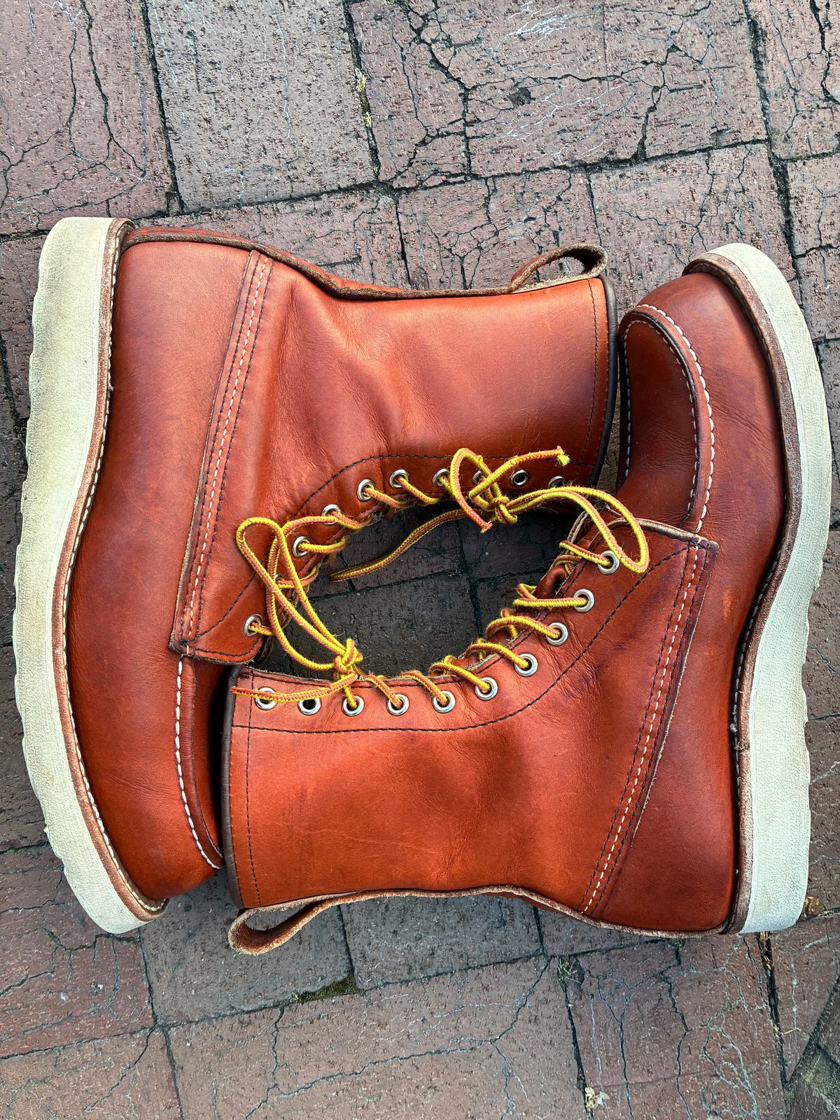 Photo by RedWingUser_05 on February 5, 2026 of the Red Wing 877 in S.B. Foot Oro Legacy.