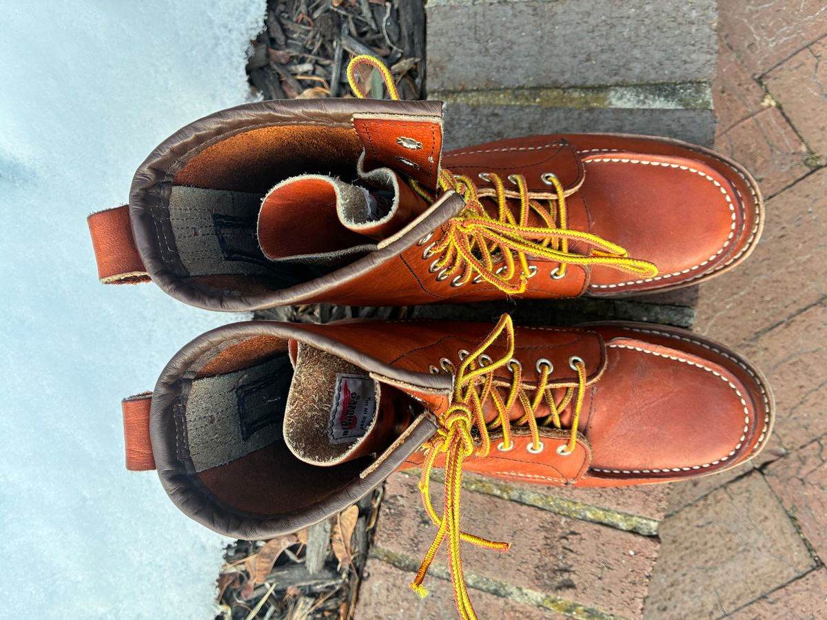 Photo by RedWingUser_05 on February 5, 2026 of the Red Wing 877 in S.B. Foot Oro Legacy.