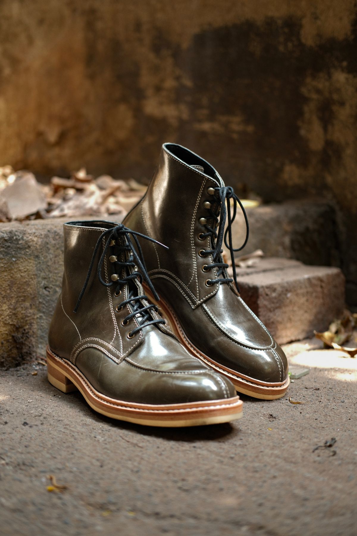 Photo by vishhh on April 26, 2026 of the Blkbrd Shoemaker Fred in Maryam Salvia Horsebutt.