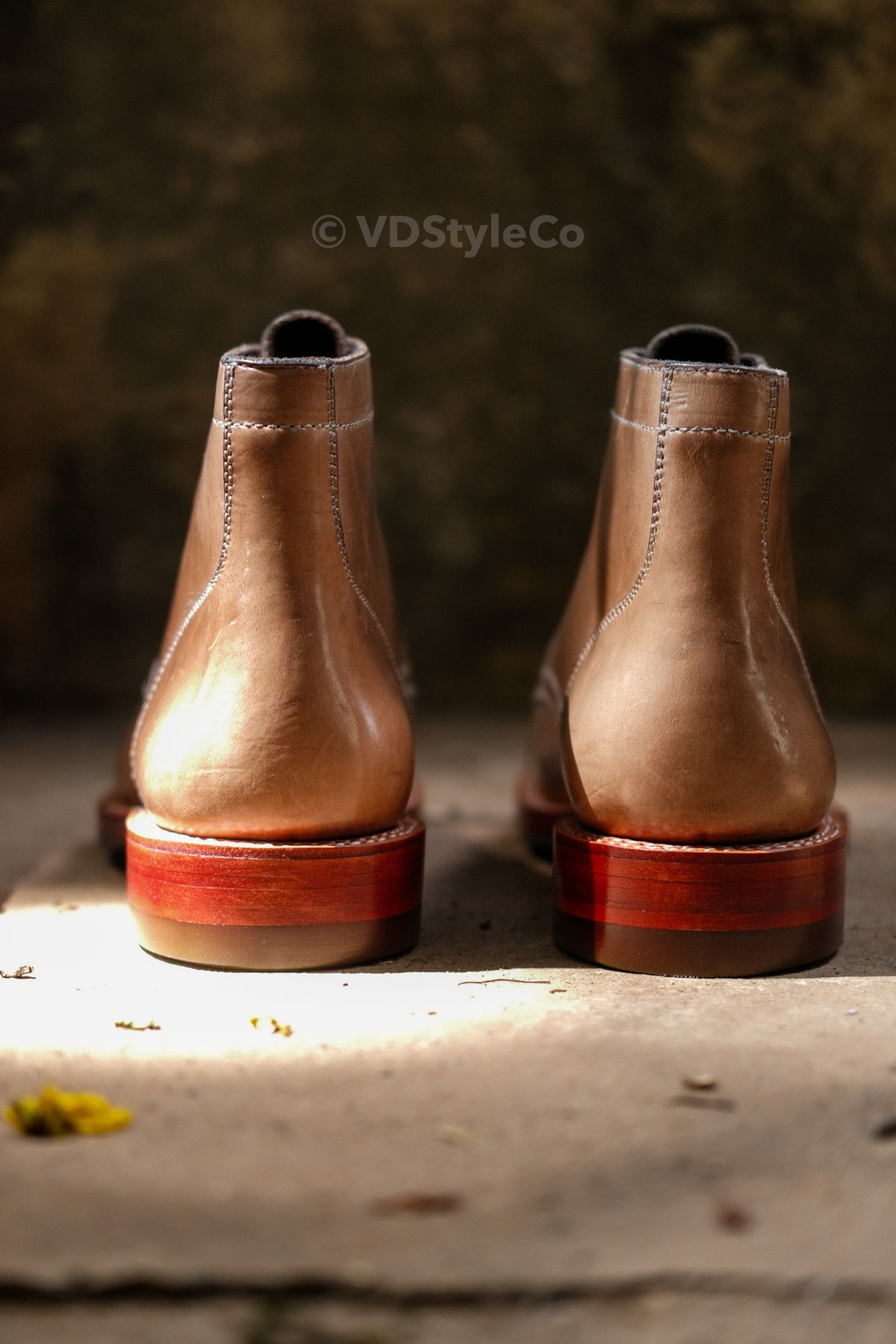 Photo by vishhh on May 24, 2026 of the Blkbrd Shoemaker Luchador Service Boot in Horween Natural Chromexcel.