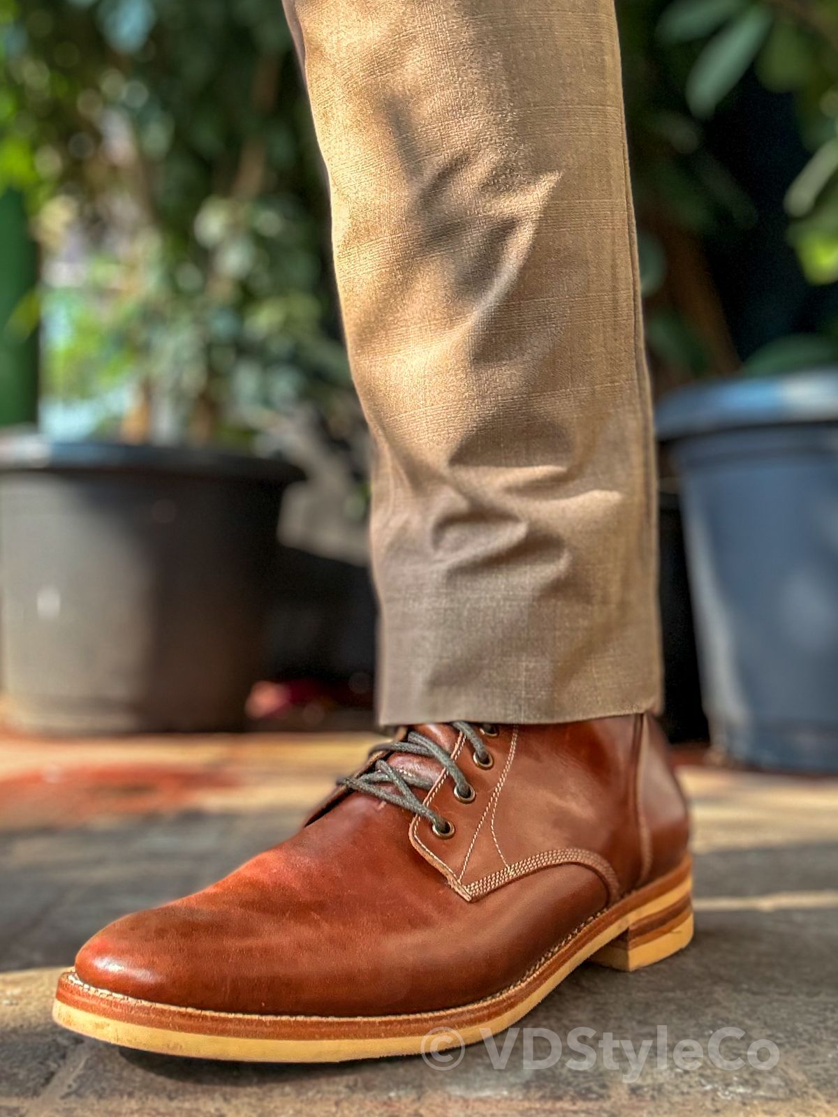 Photo by vishhh on February 24, 2026 of the Blkbrd Shoemaker Blkbrd Shoemaker / Boondockers in Maryam Toscanello TPR Horsebutt.