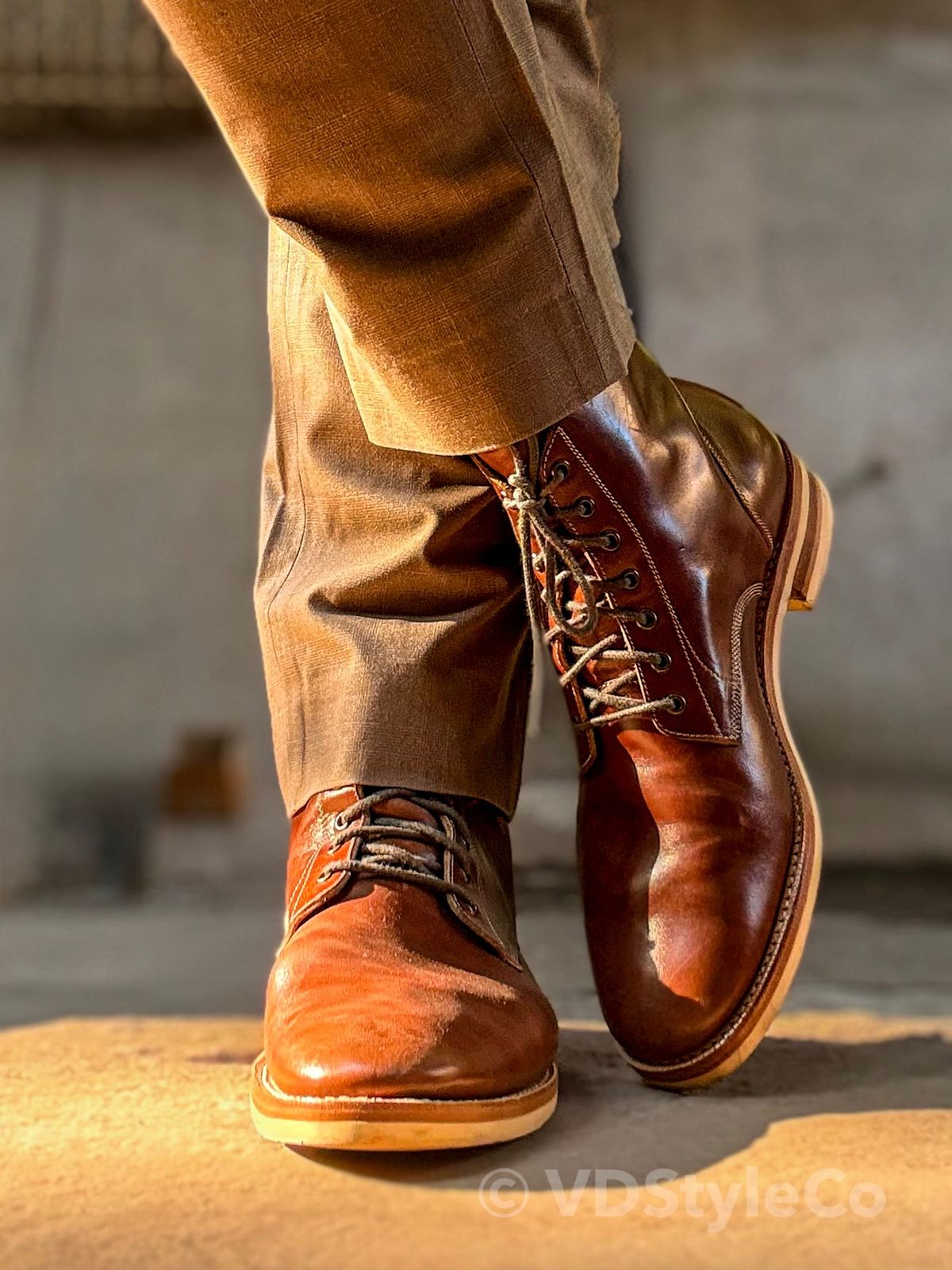 Photo by vishhh on February 24, 2026 of the Blkbrd Shoemaker Blkbrd Shoemaker / Boondockers in Maryam Toscanello TPR Horsebutt.