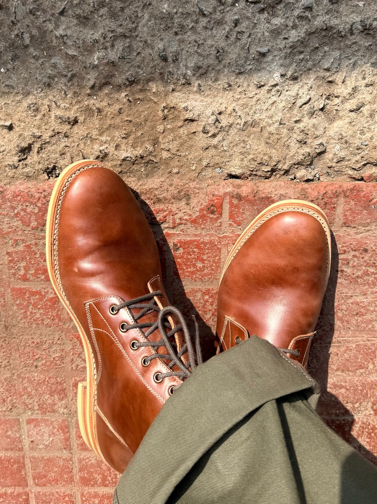 Photo by vishhh on March 17, 2026 of the Blkbrd Shoemaker Blkbrd Shoemaker / Boondockers in Maryam Toscanello TPR Horsebutt.