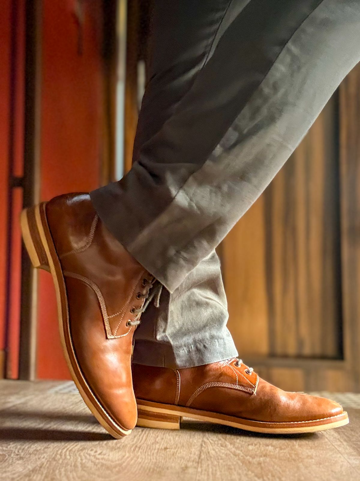 Photo by vishhh on May 20, 2026 of the Blkbrd Shoemaker Blkbrd Shoemaker / Boondockers in Maryam Toscanello TPR Horsebutt.