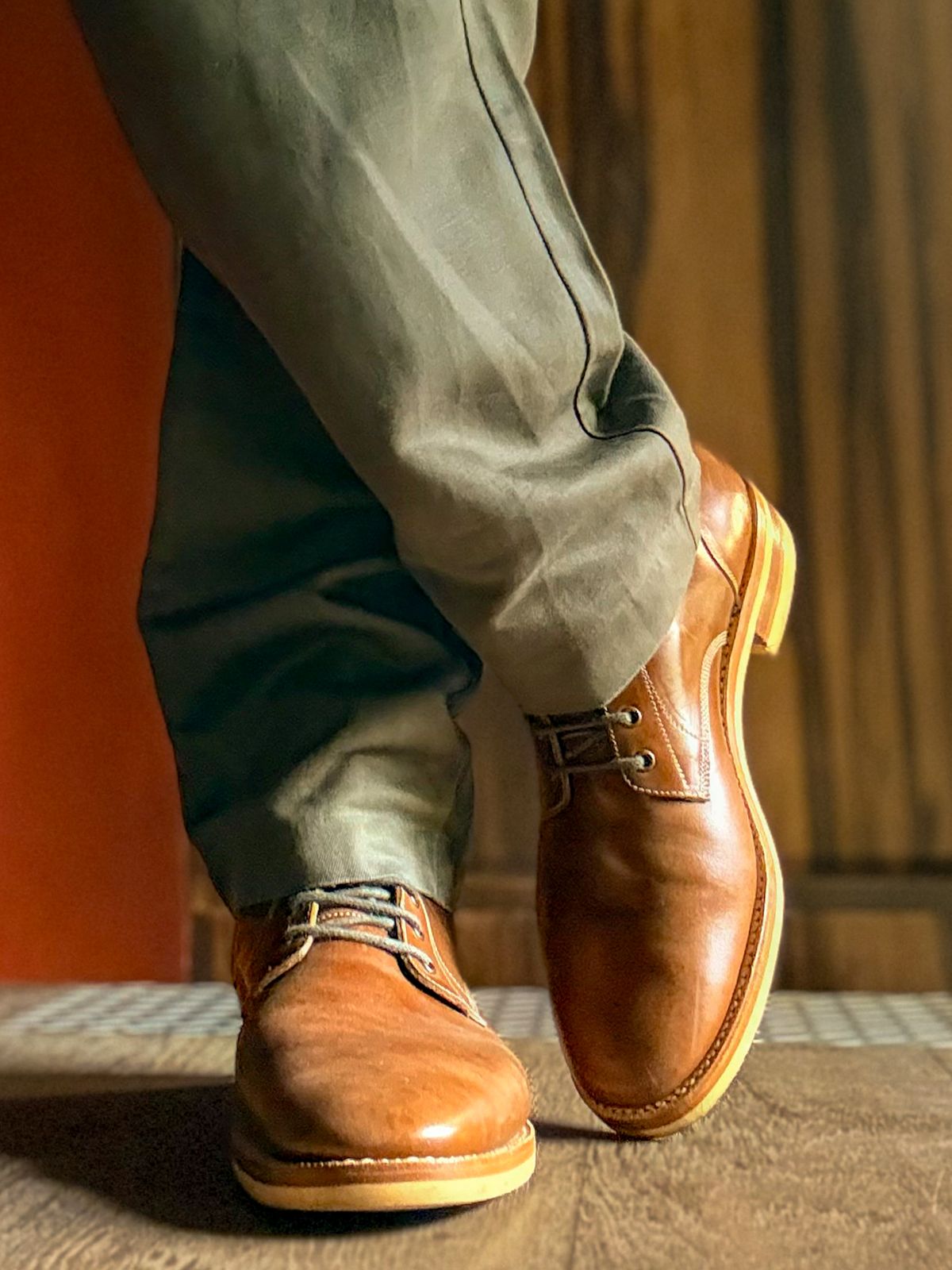 Photo by vishhh on May 20, 2026 of the Blkbrd Shoemaker Blkbrd Shoemaker / Boondockers in Maryam Toscanello TPR Horsebutt.