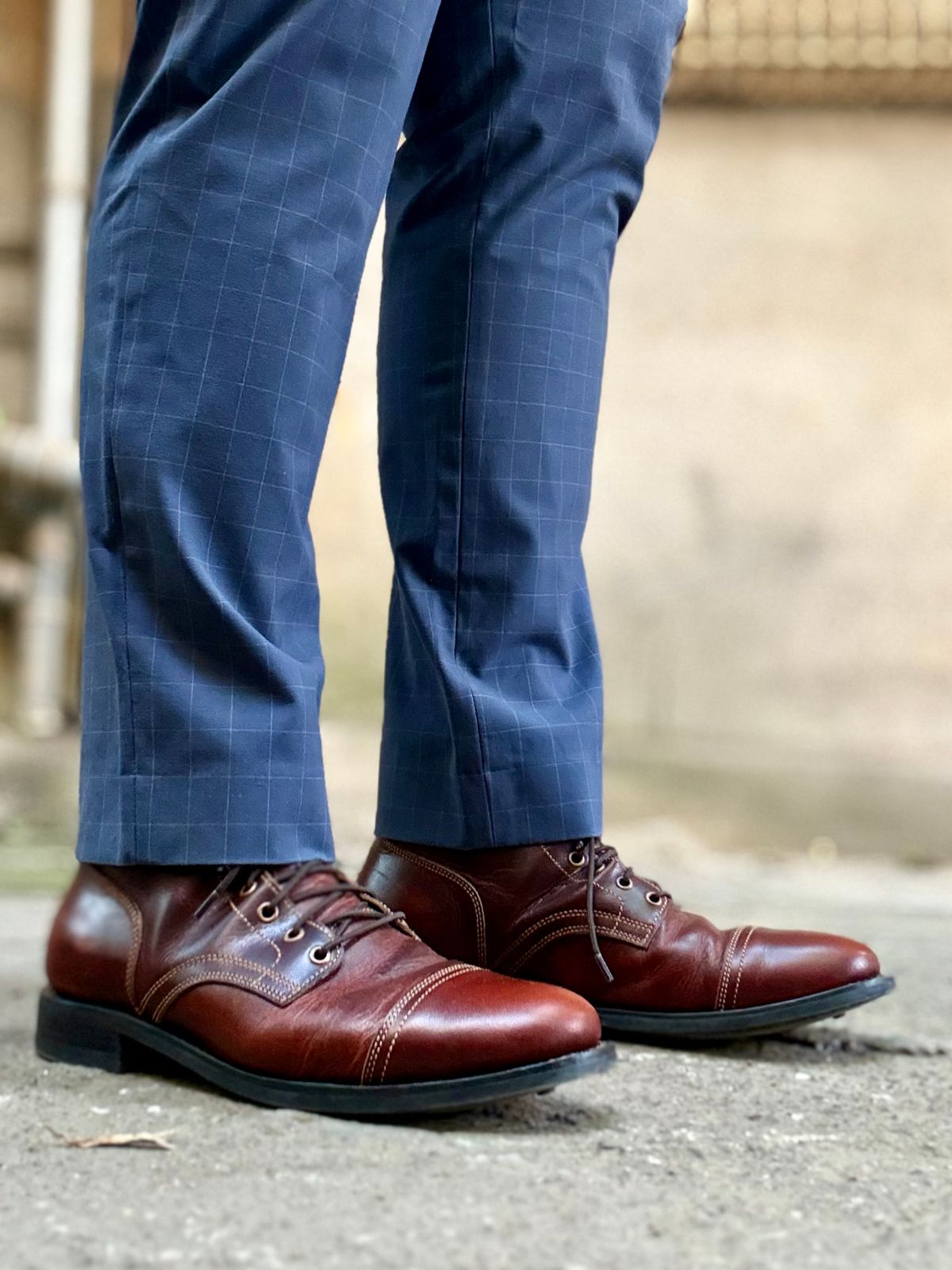 Photo by vishhh on December 19, 2025 of the Craft & Glory Craft & Glory / ASPEN in Full Grain Waxed Water Buffalo.