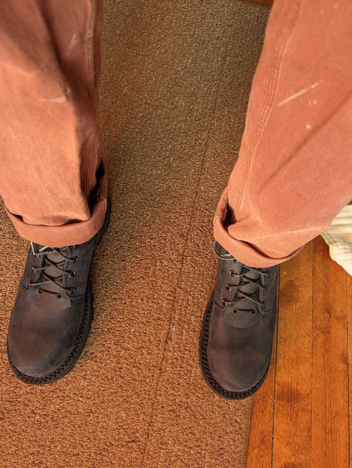 Photo by N.E._bootenthusiast on March 14, 2024 of the Nicks Tactical in Seidel WeatherShield Black.