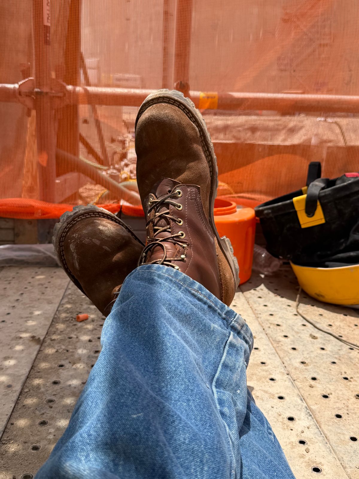 Photo by dabe2297 on April 30, 2026 of the Nicks Builder Pro HD in Seidel 1964 Brown Roughout.