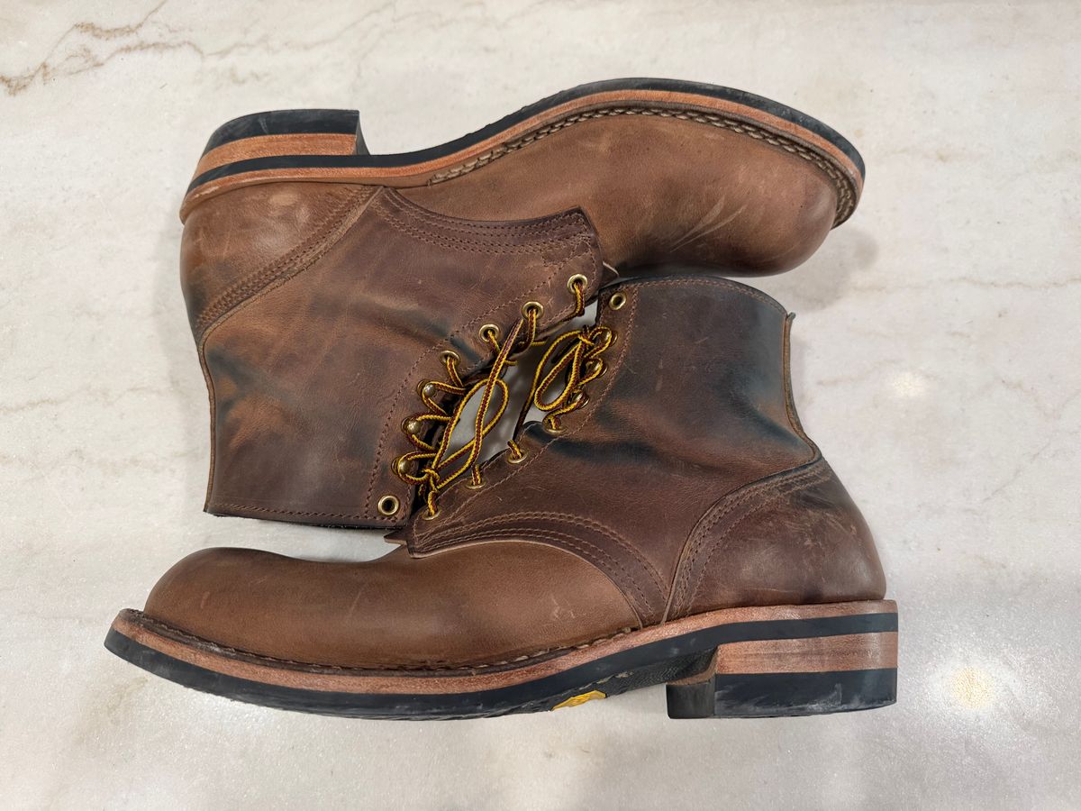 Photo by dabe2297 on March 16, 2026 of the Nicks Prospector in Horween Predator Natural.