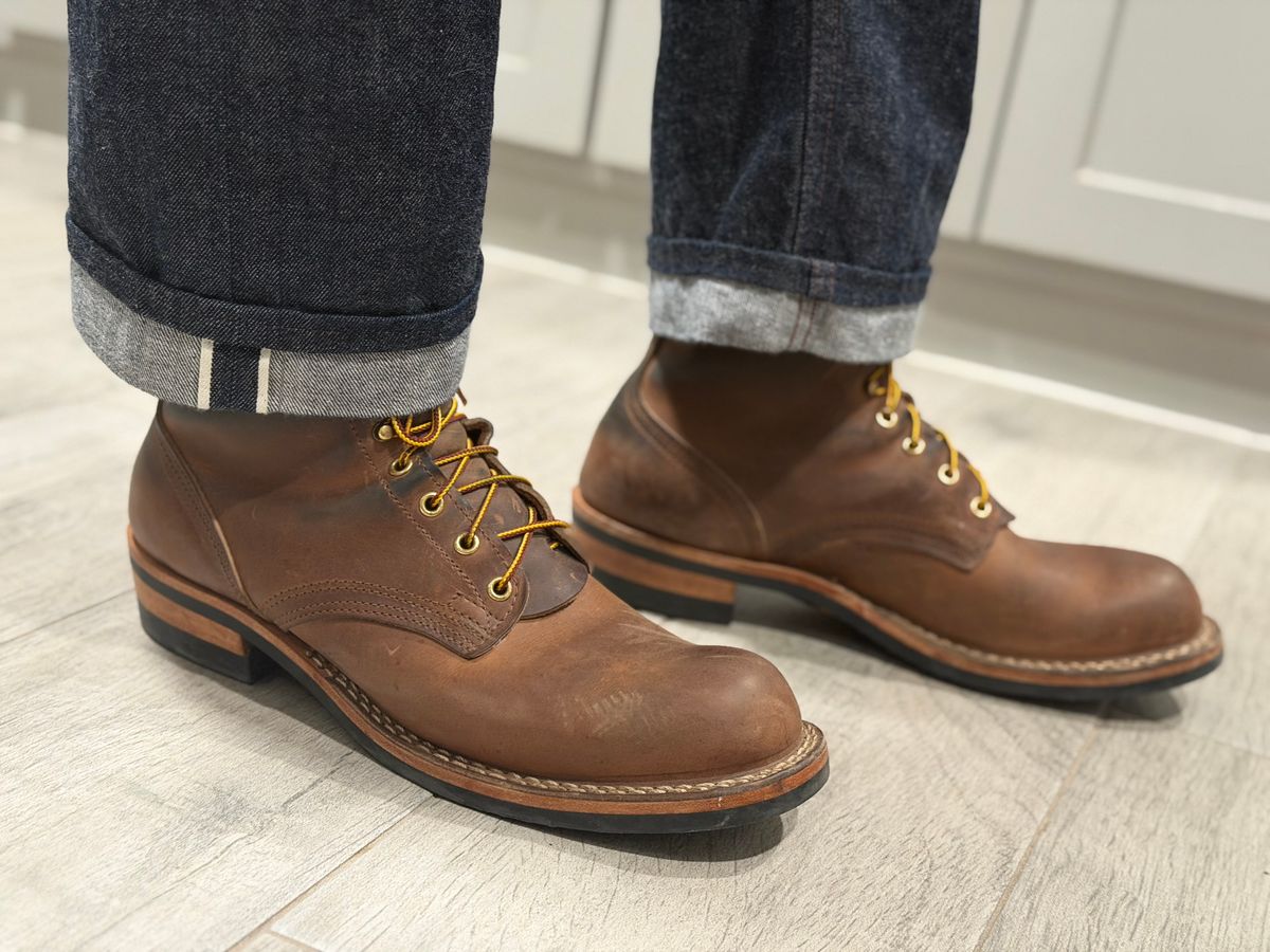 Photo by dabe2297 on March 22, 2026 of the Nicks Prospector in Horween Predator Natural.
