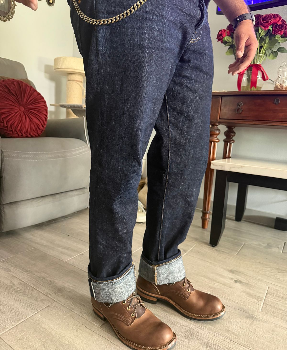 Photo by dabe2297 on March 29, 2026 of the Nicks Prospector in Horween Predator Natural.