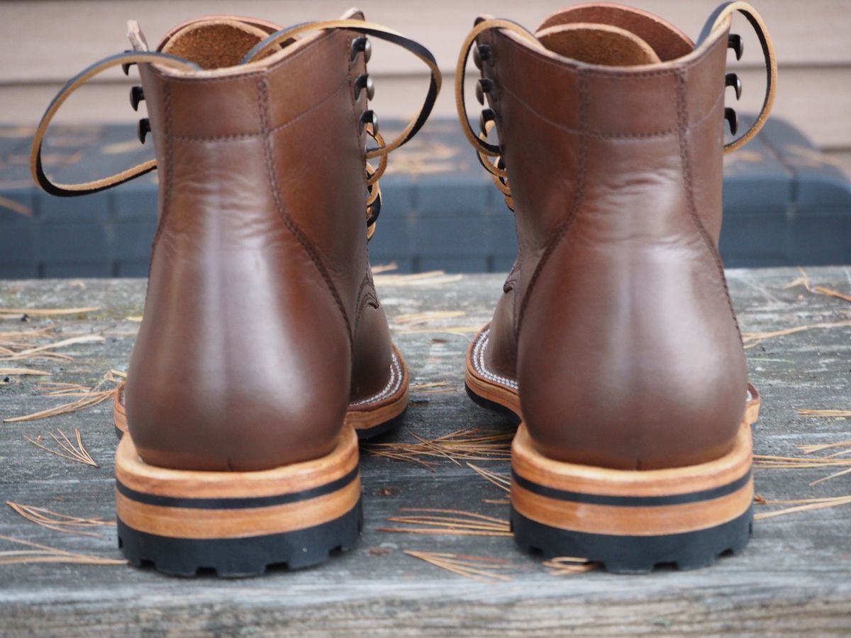 Photo by Themachinehasnobrain on September 30, 2025 of the Parkhurst The Allen in Italpel Veg Tan.
