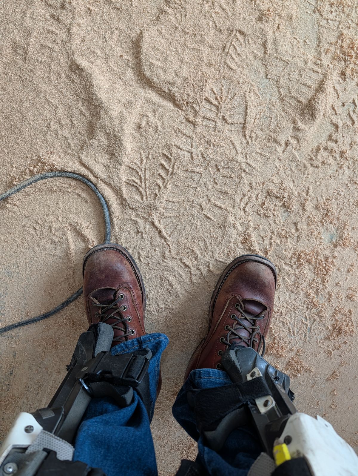 Photo by evsnova74 on April 1, 2026 of the Frank's Boots Front Range in Wickett & Craig Chestnut English Bridle.