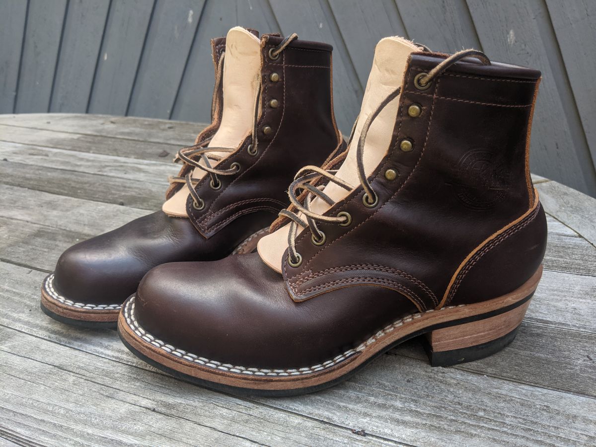 Photo by evsnova74 on July 1, 2025 of the Frank's Boots Wilshire in Seidel Brown Domain.