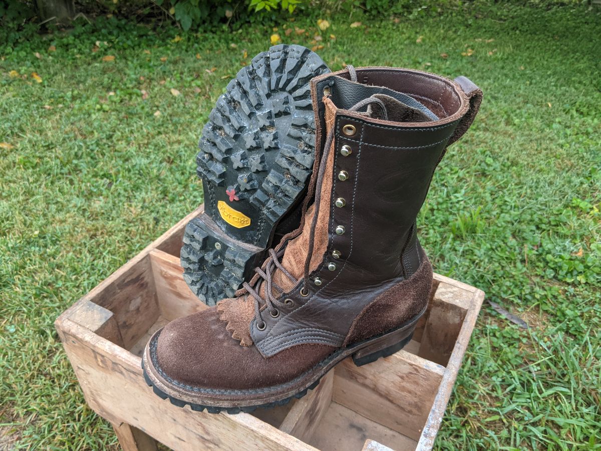 Photo by evsnova74 on August 30, 2024 of the JK Boots Superduty in Seidel Brown Oil Tan.