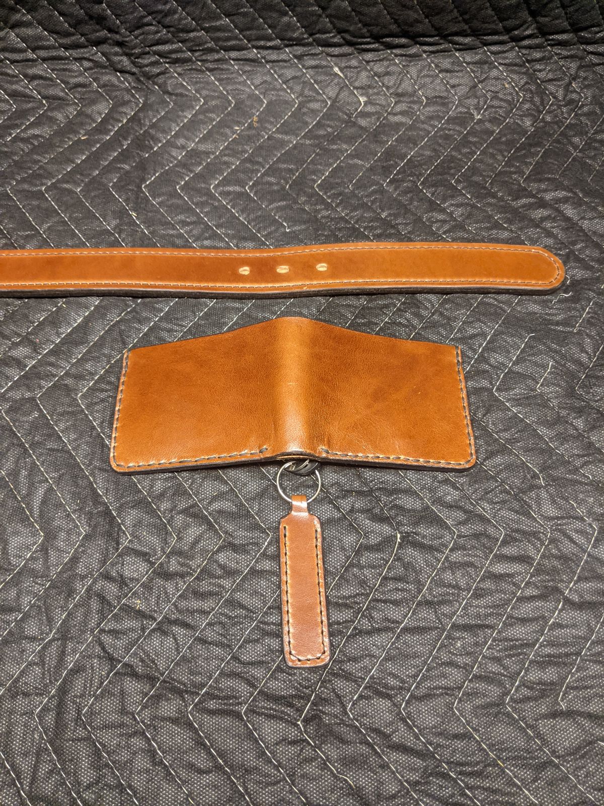 Photo by evsnova74 on October 1, 2025 of the Self-Made Wallet in Maryam Macchiato TPR Horsebutt.