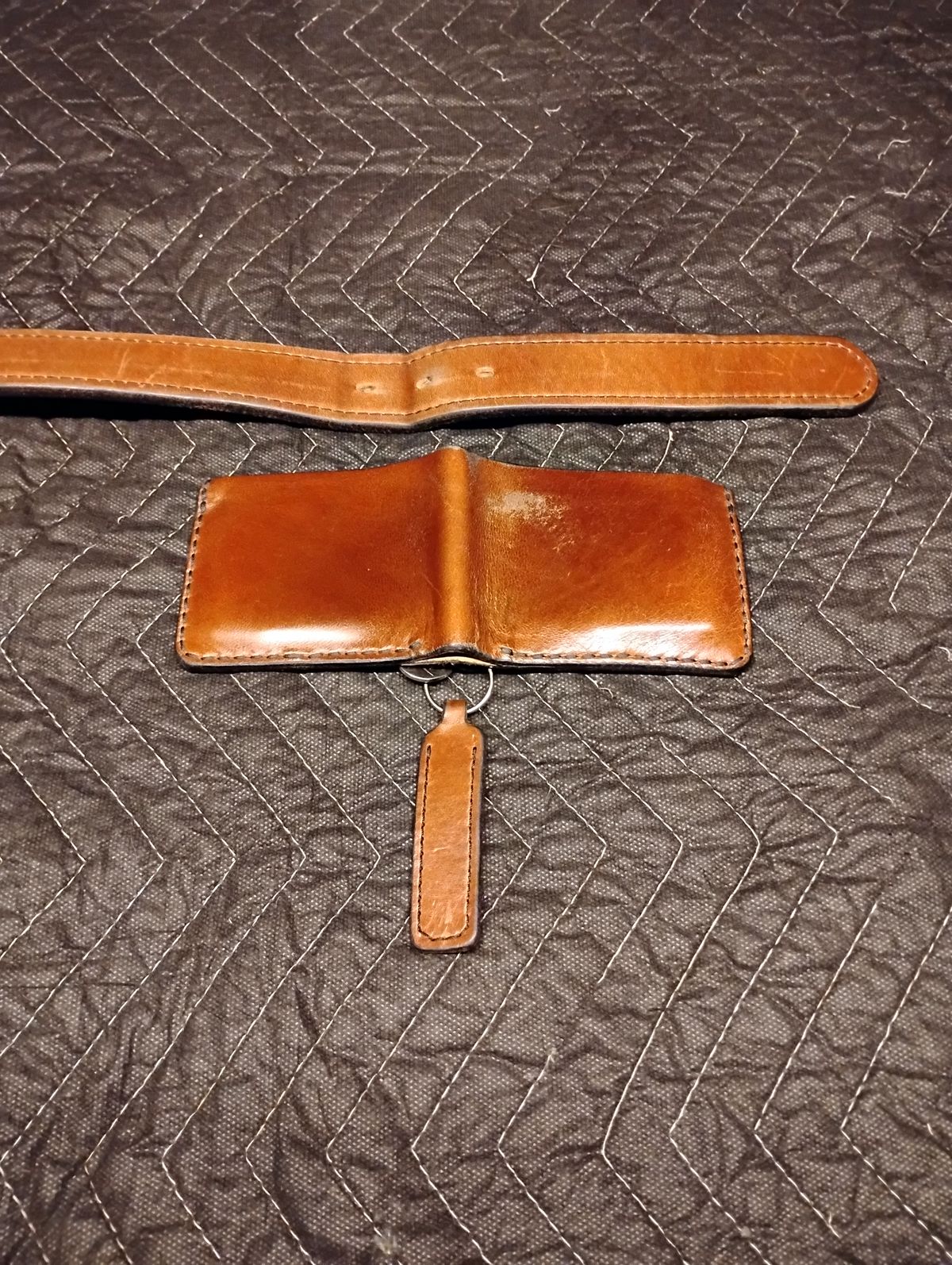 Photo by evsnova74 on December 1, 2025 of the Self-Made Wallet in Maryam Macchiato TPR Horsebutt.