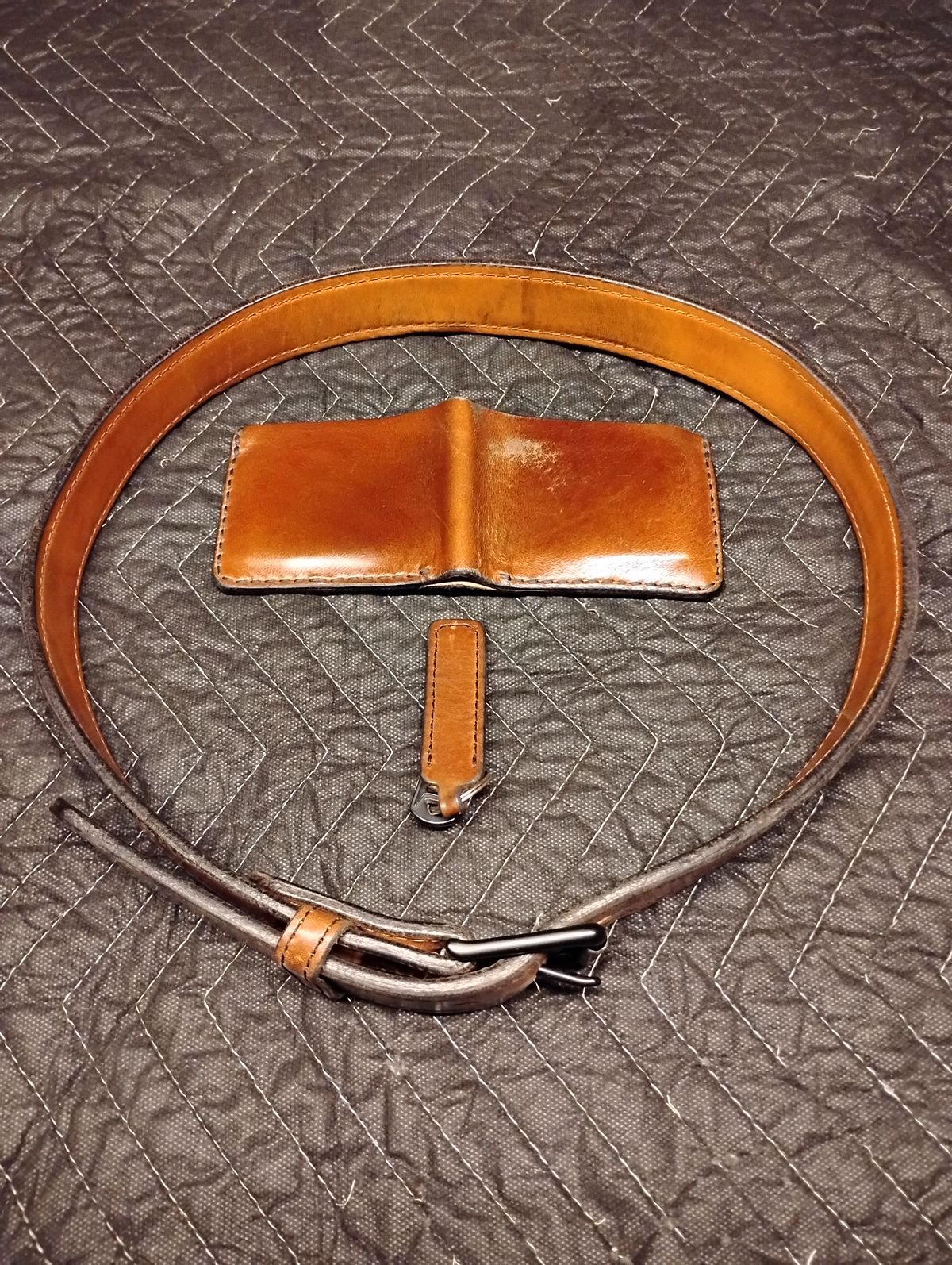 Photo by evsnova74 on December 1, 2025 of the Self-Made Wallet in Maryam Macchiato TPR Horsebutt.