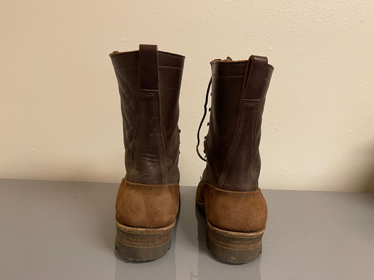 Photo by questrel on October 2, 2025 of the JK Boots Superduty in Brown Cowhide.