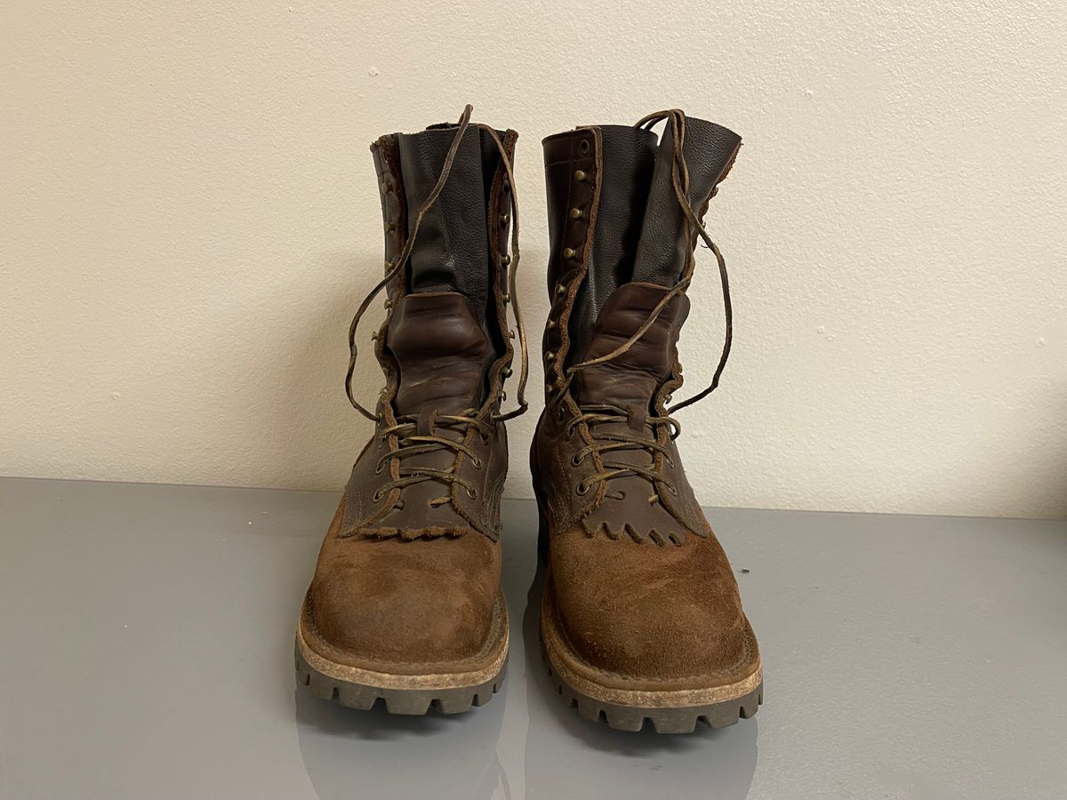 Photo by questrel on October 2, 2025 of the JK Boots Superduty in Brown Cowhide.