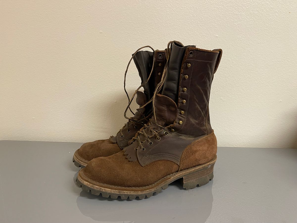 Photo by questrel on October 2, 2025 of the JK Boots Superduty in Brown Cowhide.