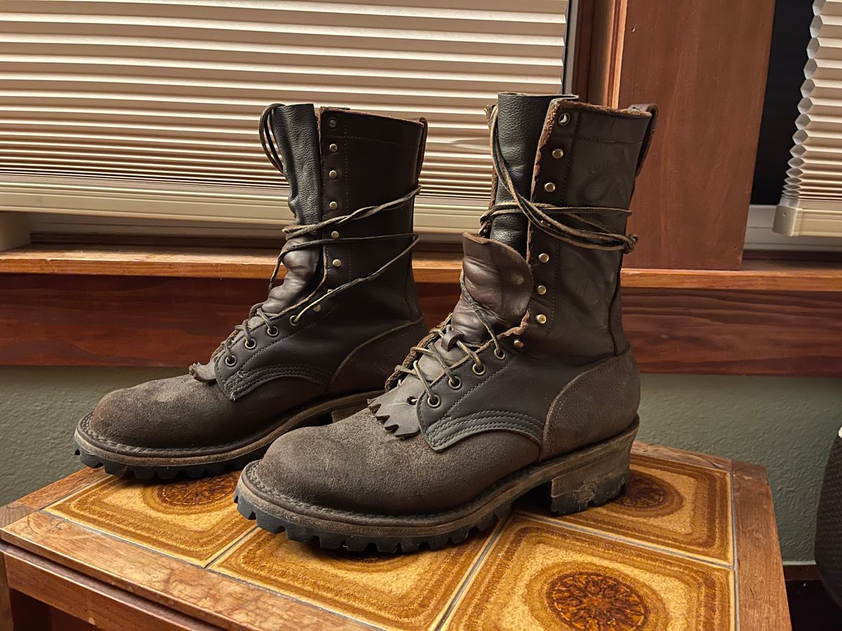 Photo by questrel on November 3, 2025 of the JK Boots Superduty in Brown Cowhide.
