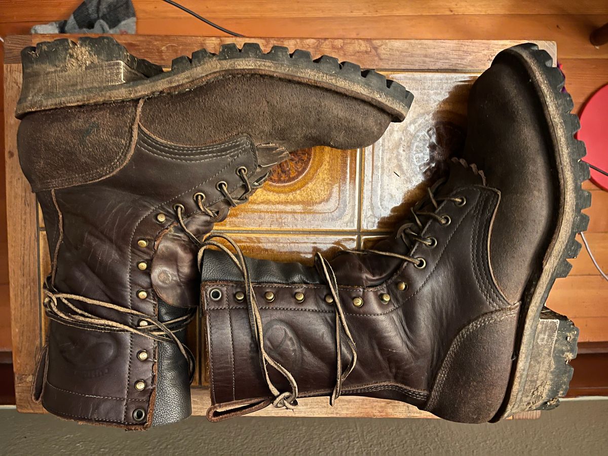 Photo by questrel on November 3, 2025 of the JK Boots Superduty in Brown Cowhide.