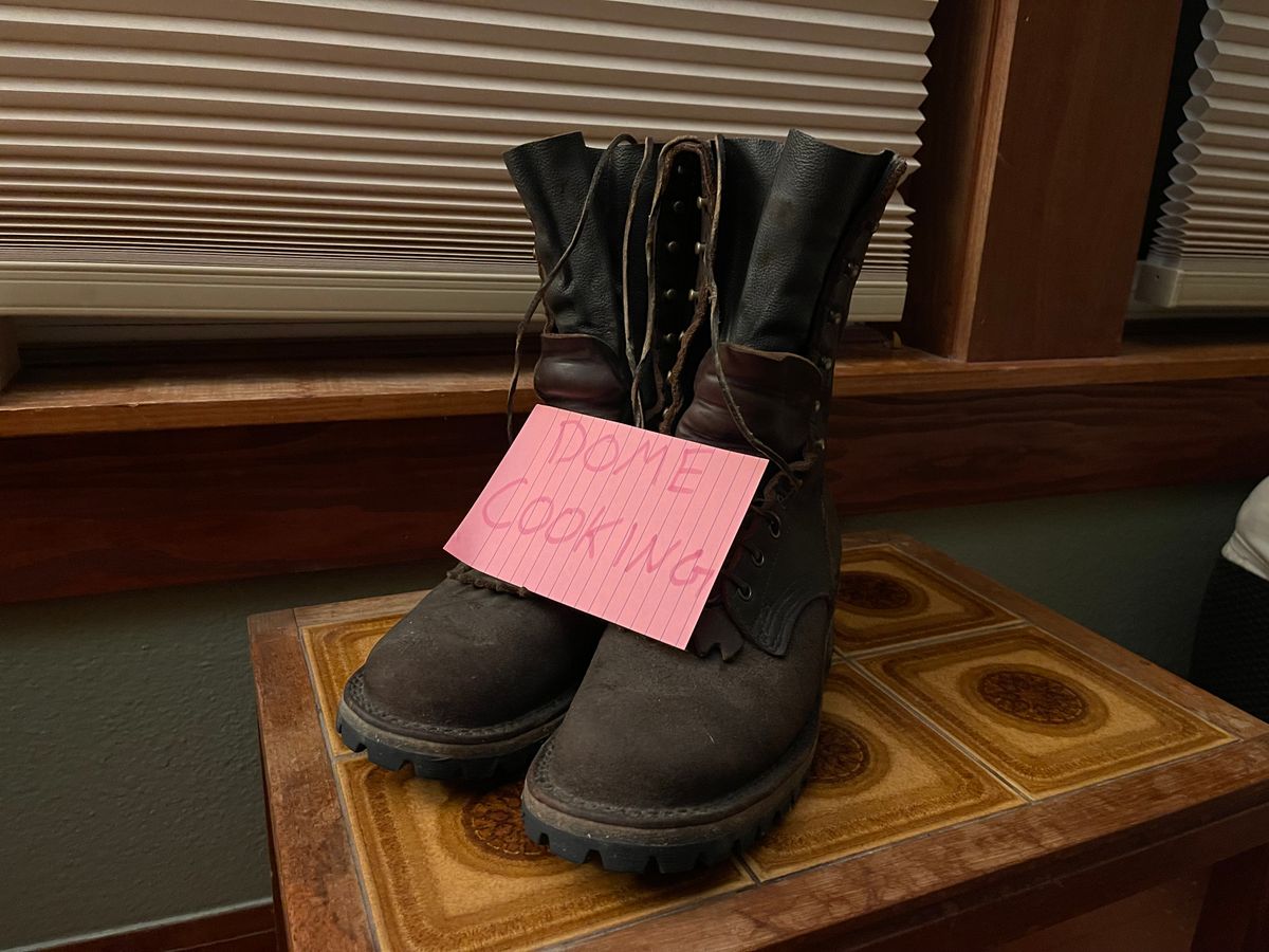 Photo by questrel on November 3, 2025 of the JK Boots Superduty in Brown Cowhide.