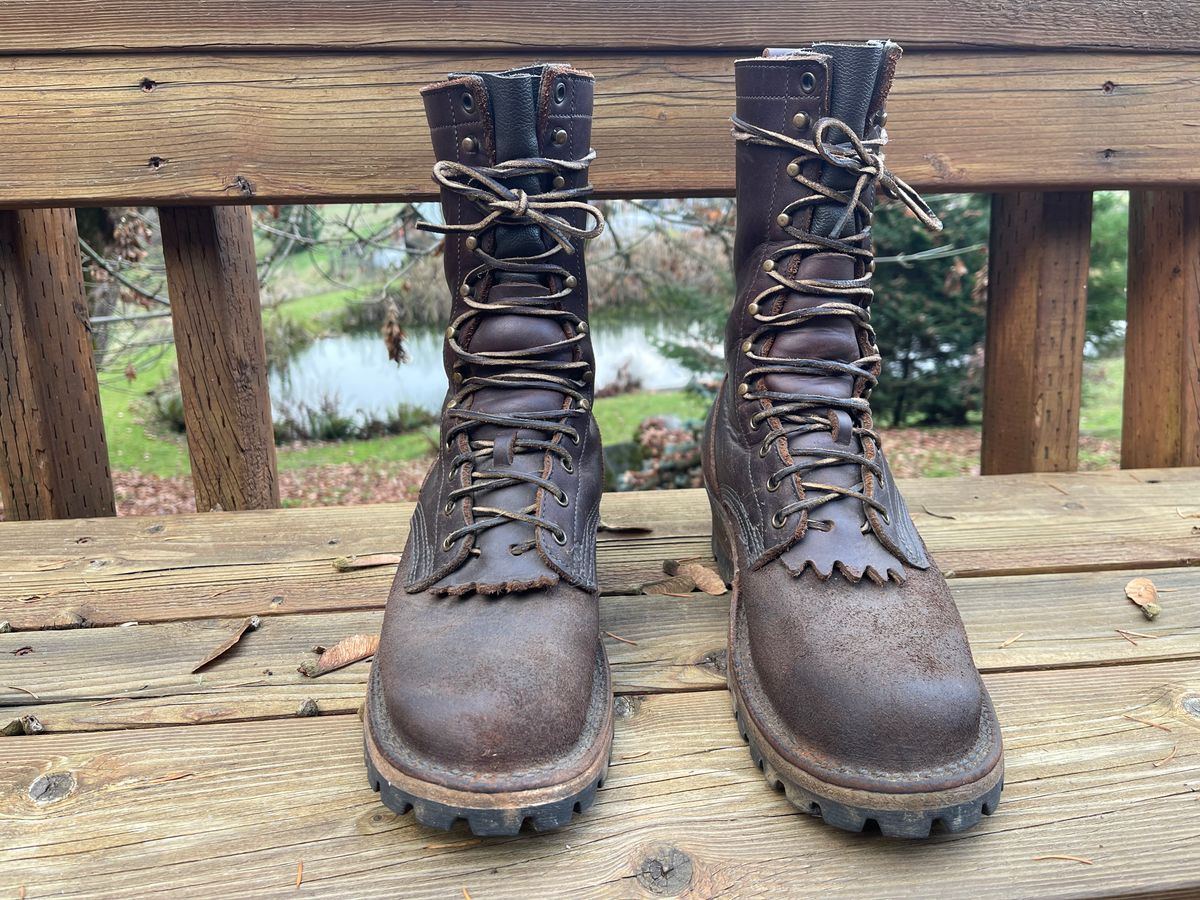 Photo by questrel on December 2, 2025 of the JK Boots Superduty in Brown Cowhide.