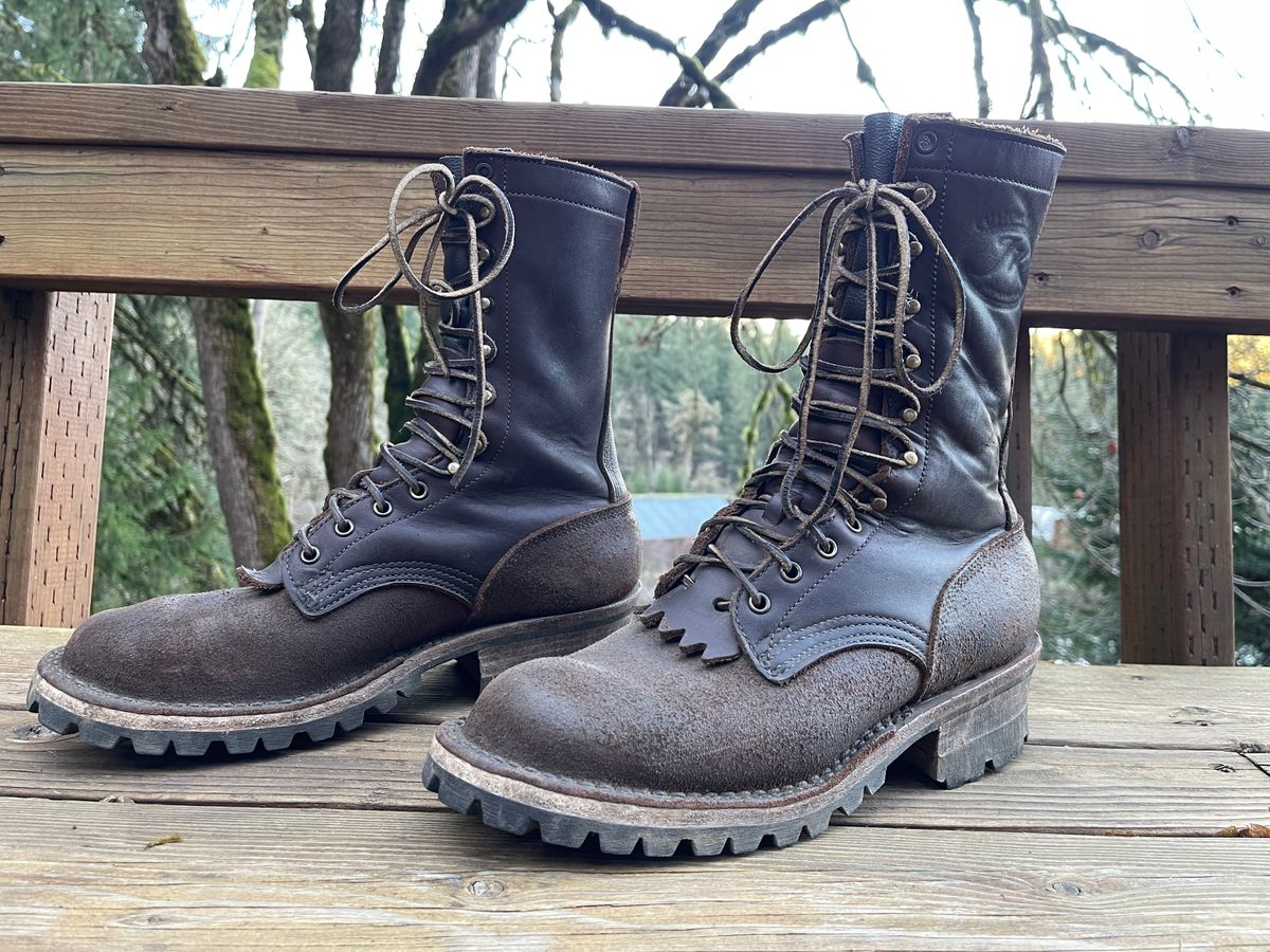 Photo by questrel on February 5, 2026 of the JK Boots Superduty in Brown Cowhide.
