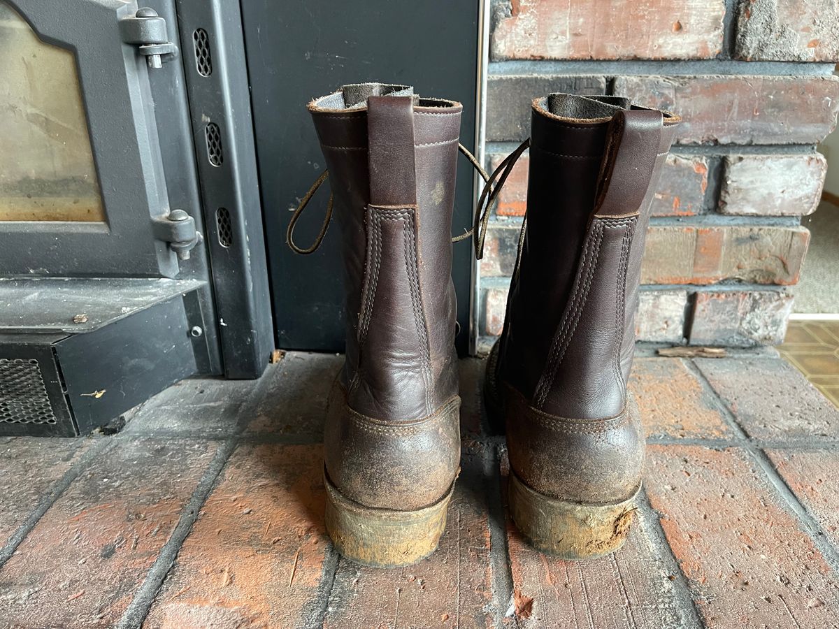 Photo by questrel on March 4, 2026 of the JK Boots Superduty in Brown Cowhide.